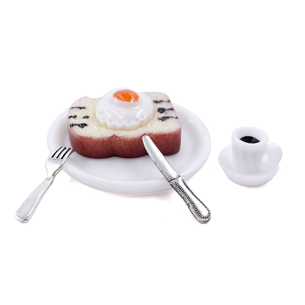 HKLMRO Miniature Fast Food Set 20Pcs | Realistic Toy Food for Barbie Dolls - Image 5