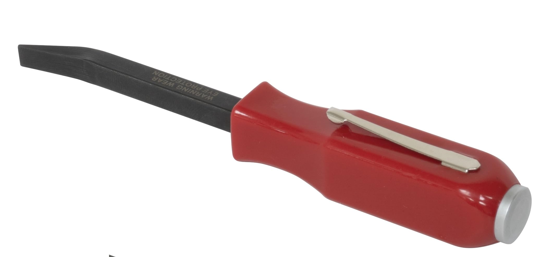 Lisle 35100 1/4" Pry Bar with Pocket Clip | Precision Prying & Striking