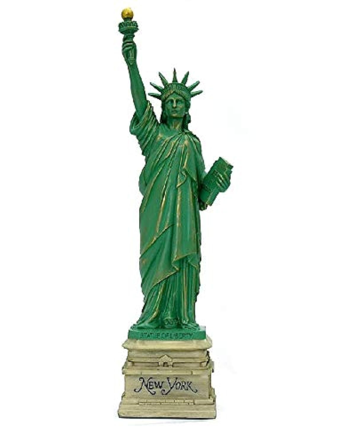 Zizo Statue of Liberty Sculpture 21cm (8.25") | Iconic NYC Souvenir for Your Home