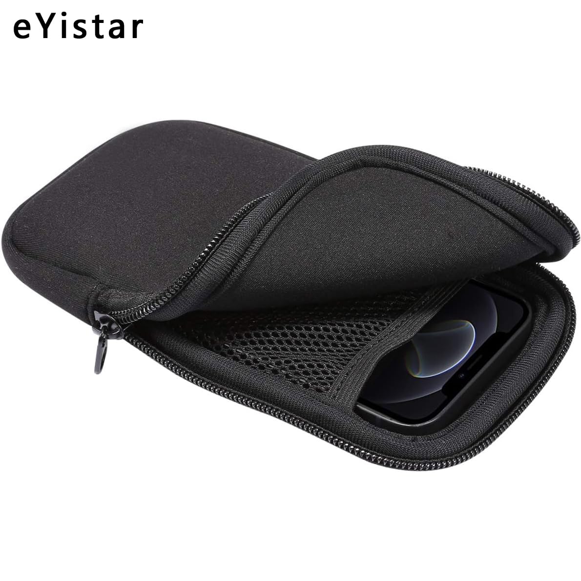 Custodia in neoprene antiurto per Samsung Galaxy Note 20 Ultra 5G, Note 10+, S20 Plus, A20s / Moto G Power/LG Stylo 5/Pixel 4 XL (nero) thumbnail 4