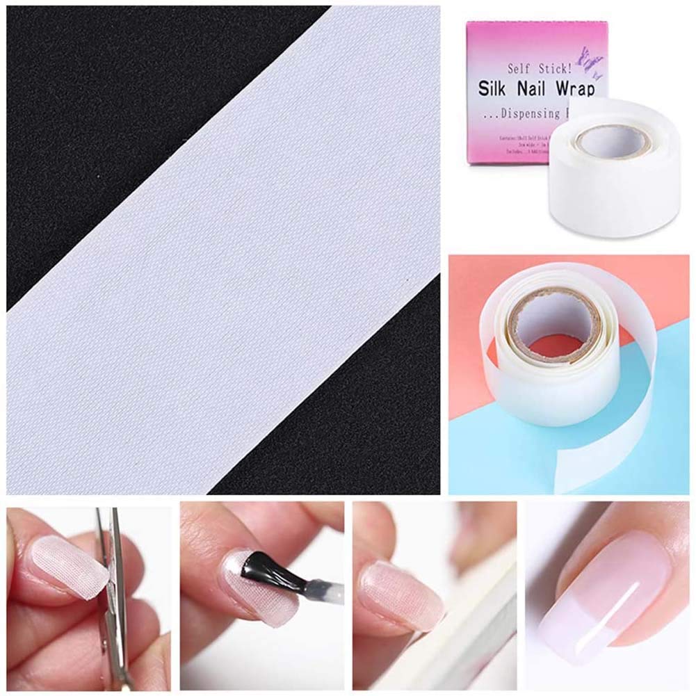 NT-ling Nail Repair Fiberglass Silk Wrap 1 Roll | Strong Protection for Damaged Nails - Image 6