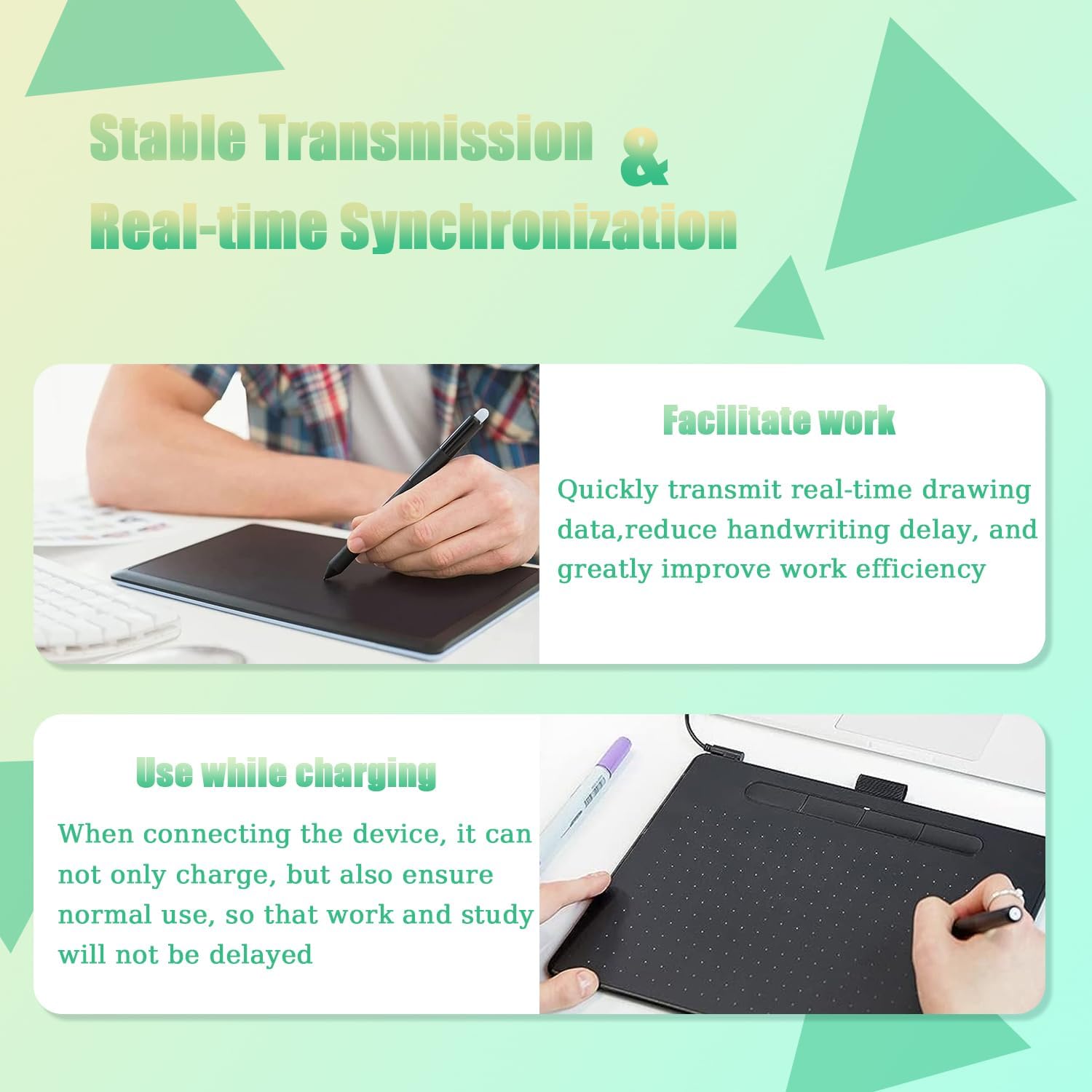 Adhiper Micro USB Cable for Wacom Tablets | Reliable Data Sync & Charging (2m) - Image 4