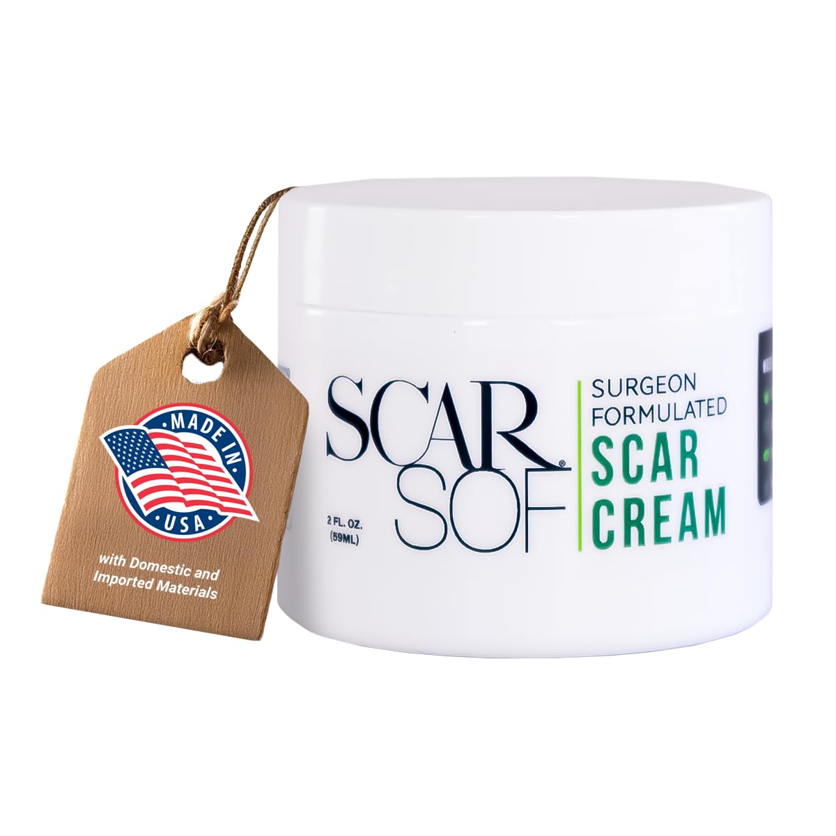 CLAVÉL ScarSof Advanced Scar Cream 59ml (2oz) | Diminish Scars & Restore Skin Elasticity