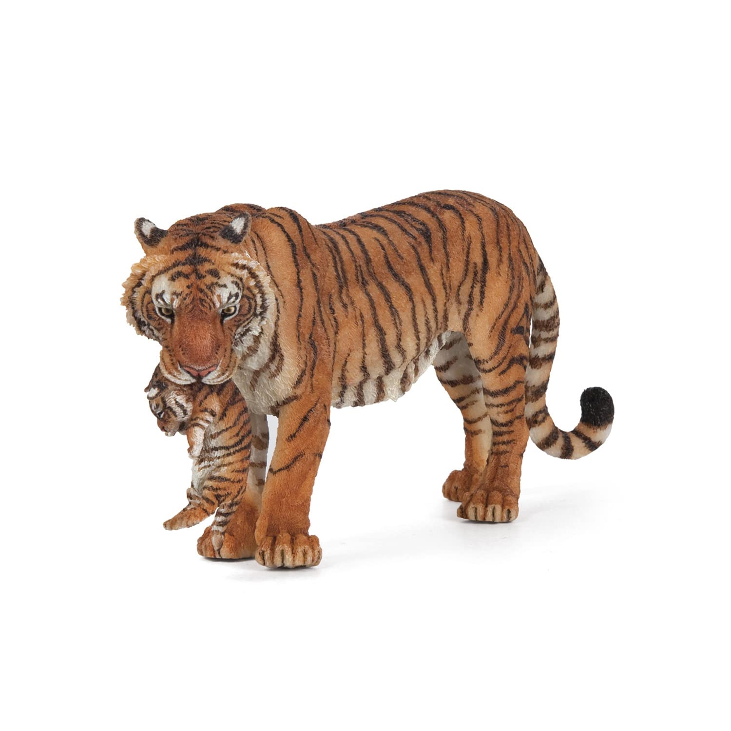 Papo Tigress with Cub Toy Figure Set | Realistic Animal Play