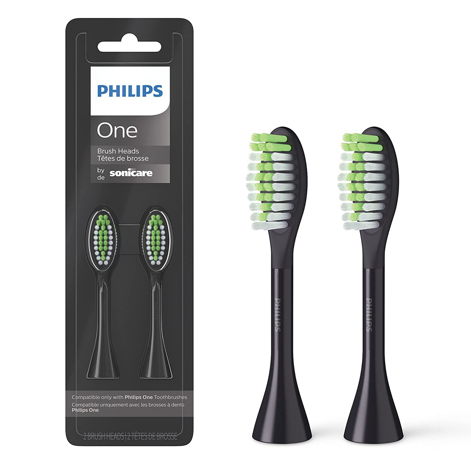 Philips Sonicare, 2 Testine, Shadow Black, BH1022/06 - Image 1