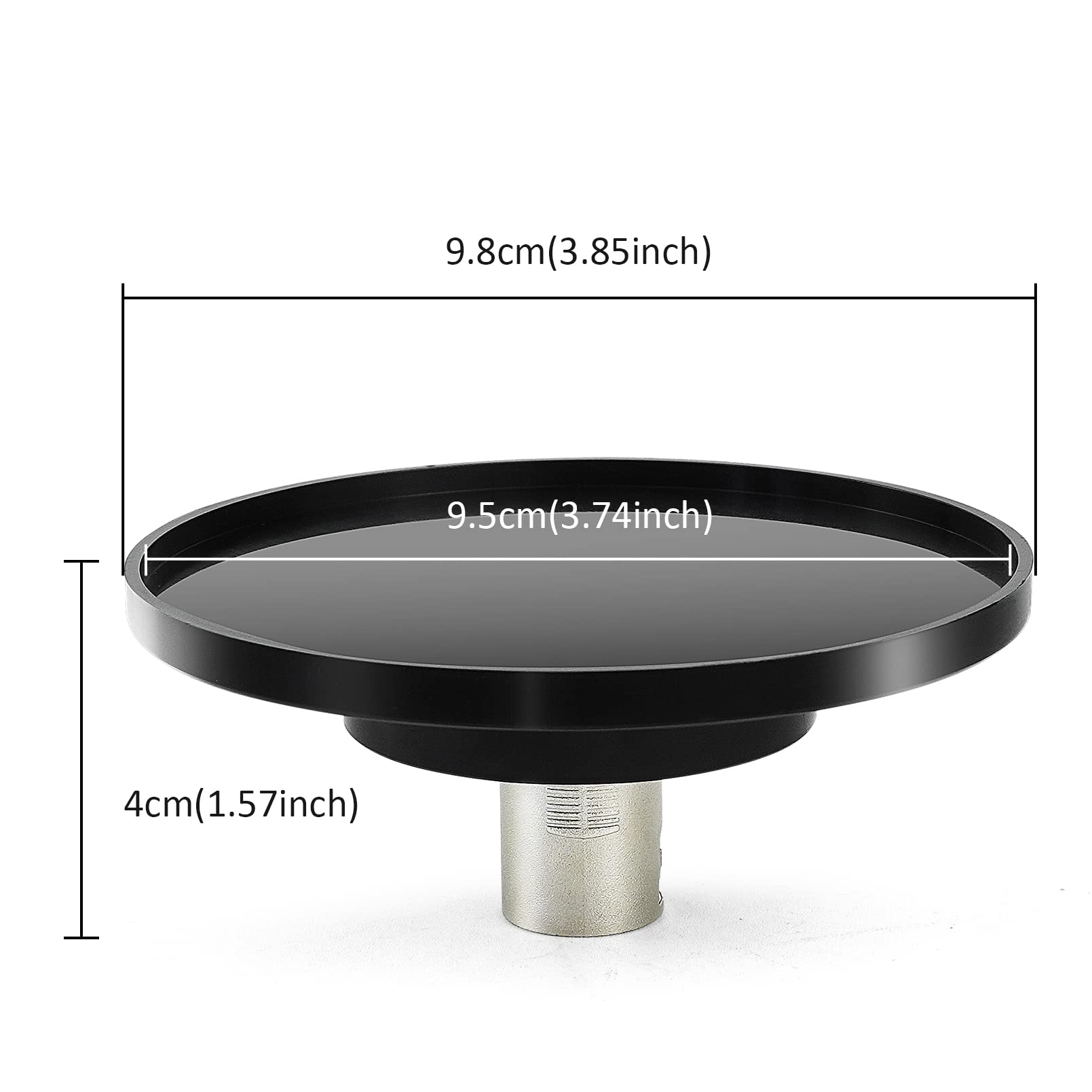 GEVORIOC Adattatore a ventosa con connettore 3XLR per dispositivo macchina, attacchi a ventosa 3XLR da 9,6 cm (S-9,6 cm) thumbnail 4