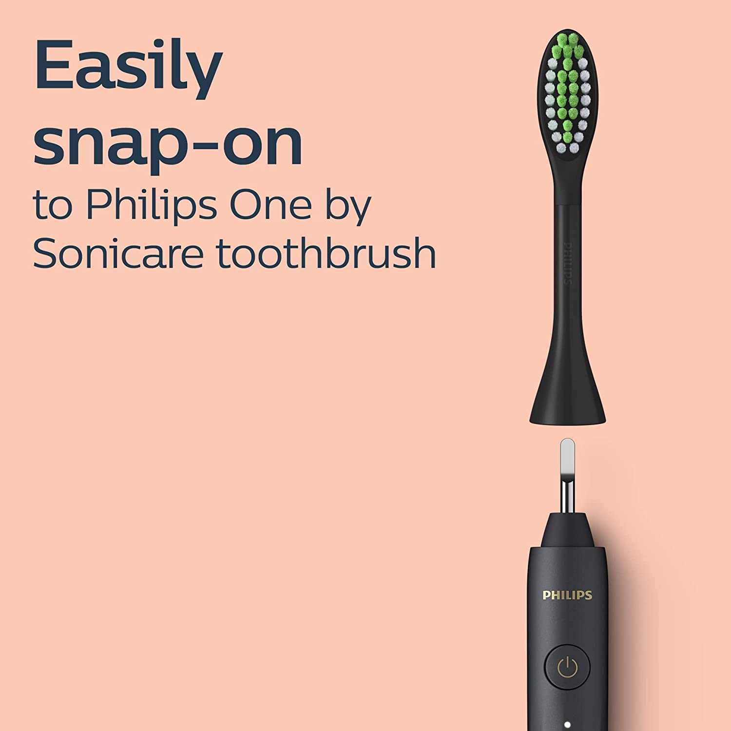Philips Sonicare, 2 Testine, Shadow Black, BH1022/06 thumbnail 4