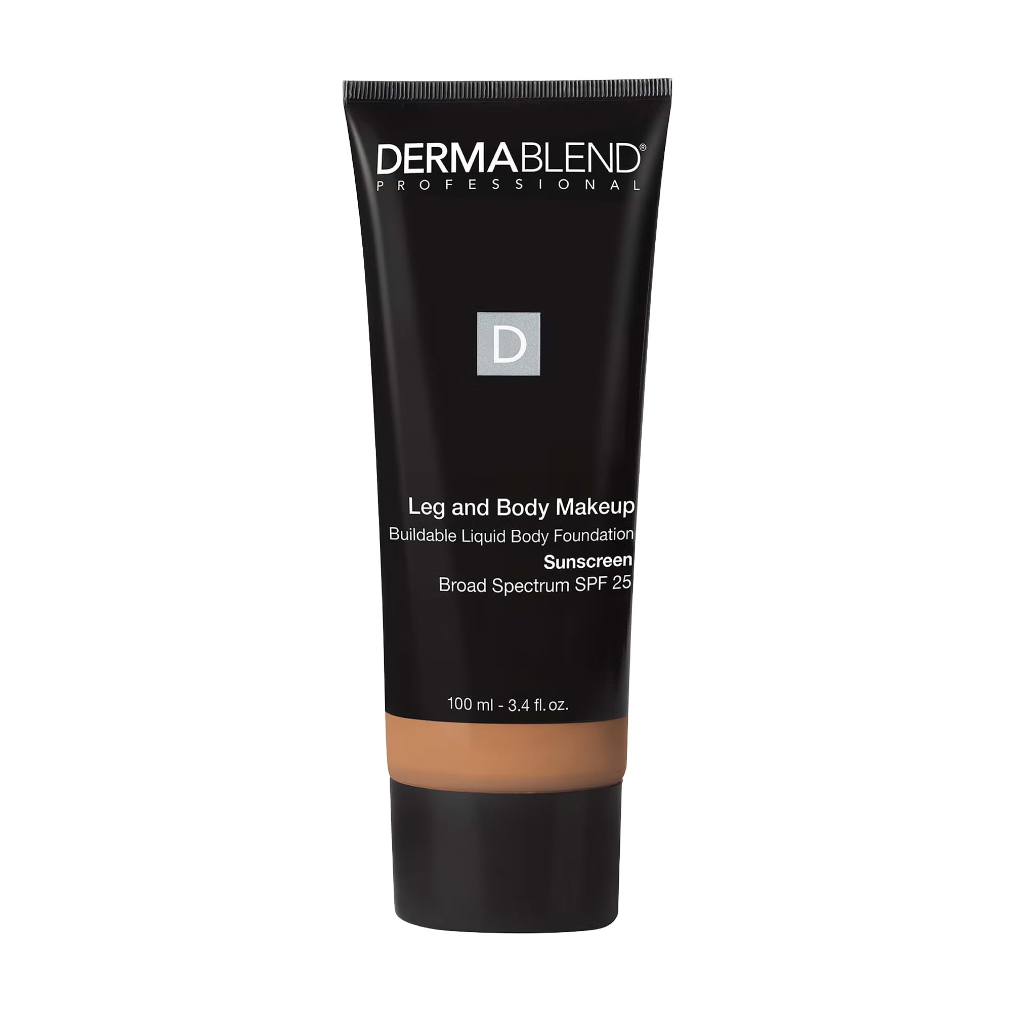 Dermablend Leg & Body Makeup 45N Medium Bronze 100ml (3.4oz) | Flawless Coverage, SPF 25