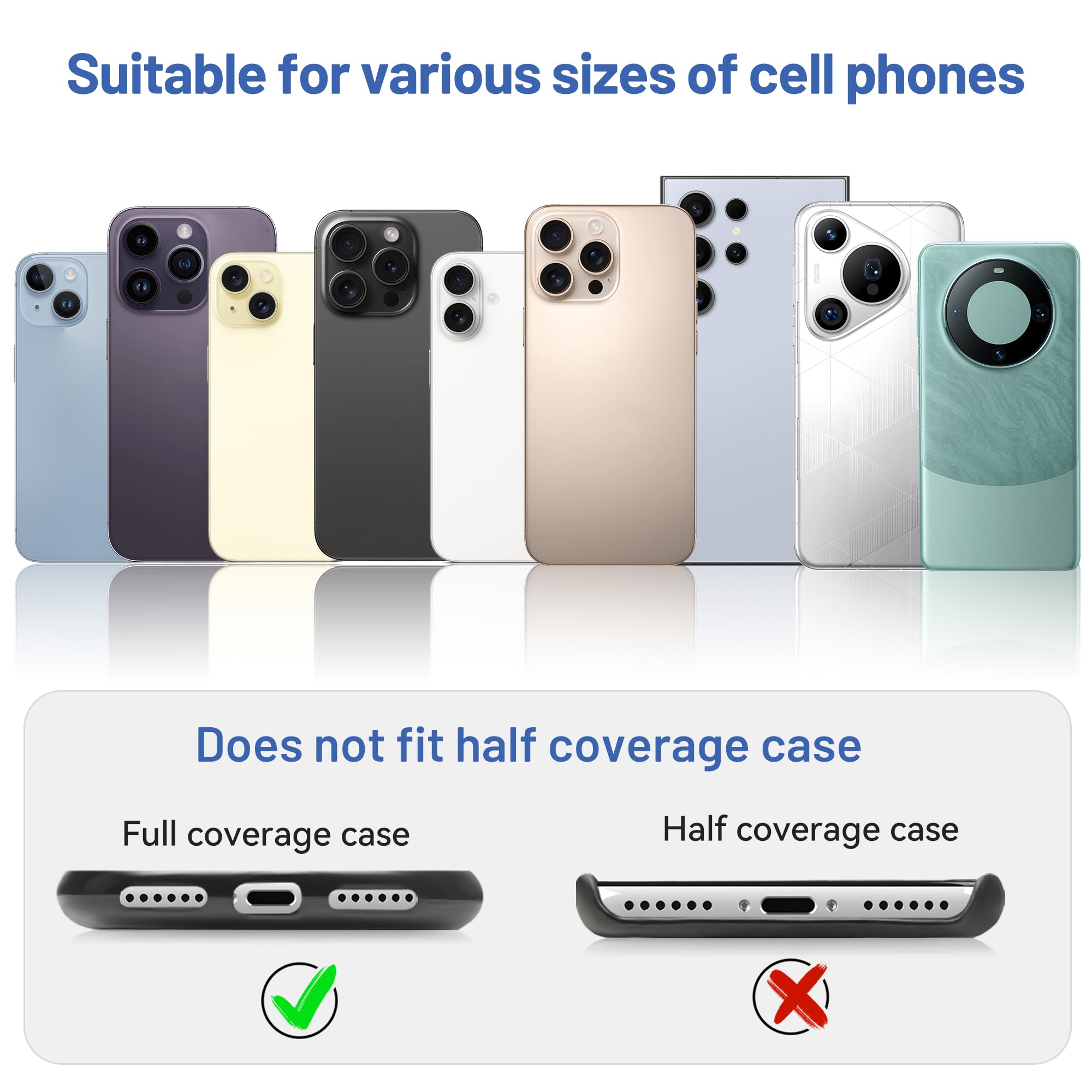 COCASES Phone Tether Tab 4 Pack | Secure Your Phone with Universal Lanyard Patch - Image 6