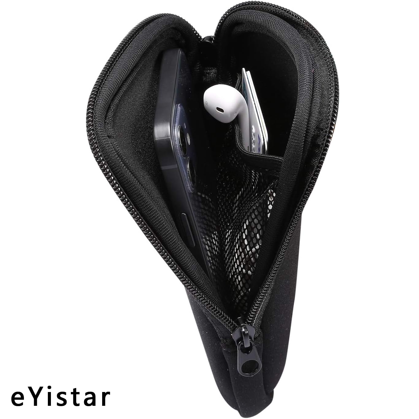 Custodia in neoprene antiurto per Samsung Galaxy Note 20 Ultra 5G, Note 10+, S20 Plus, A20s / Moto G Power/LG Stylo 5/Pixel 4 XL (nero) thumbnail 2