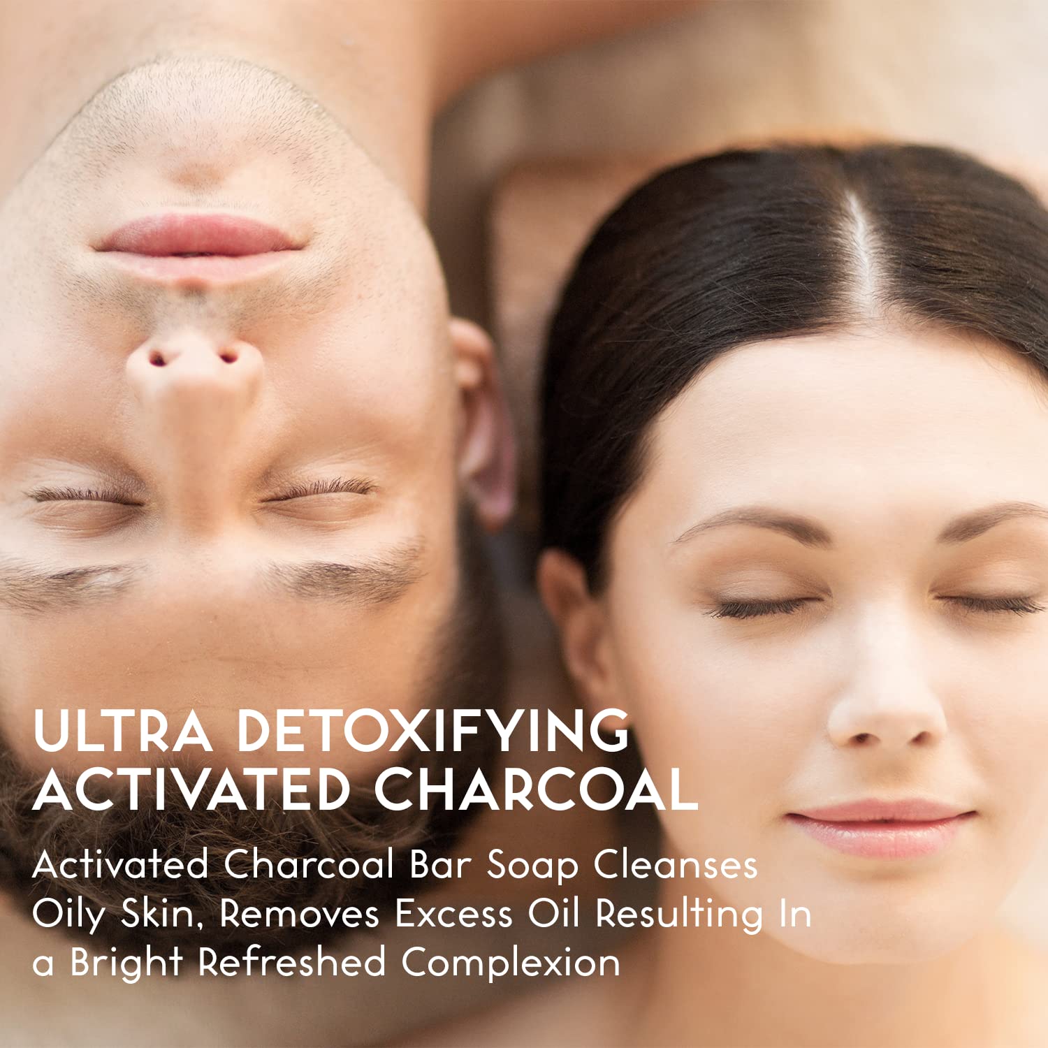 O NATURALS Charcoal Soap 3PC Gift Set | Natural Spa Gifts for India - Image 4