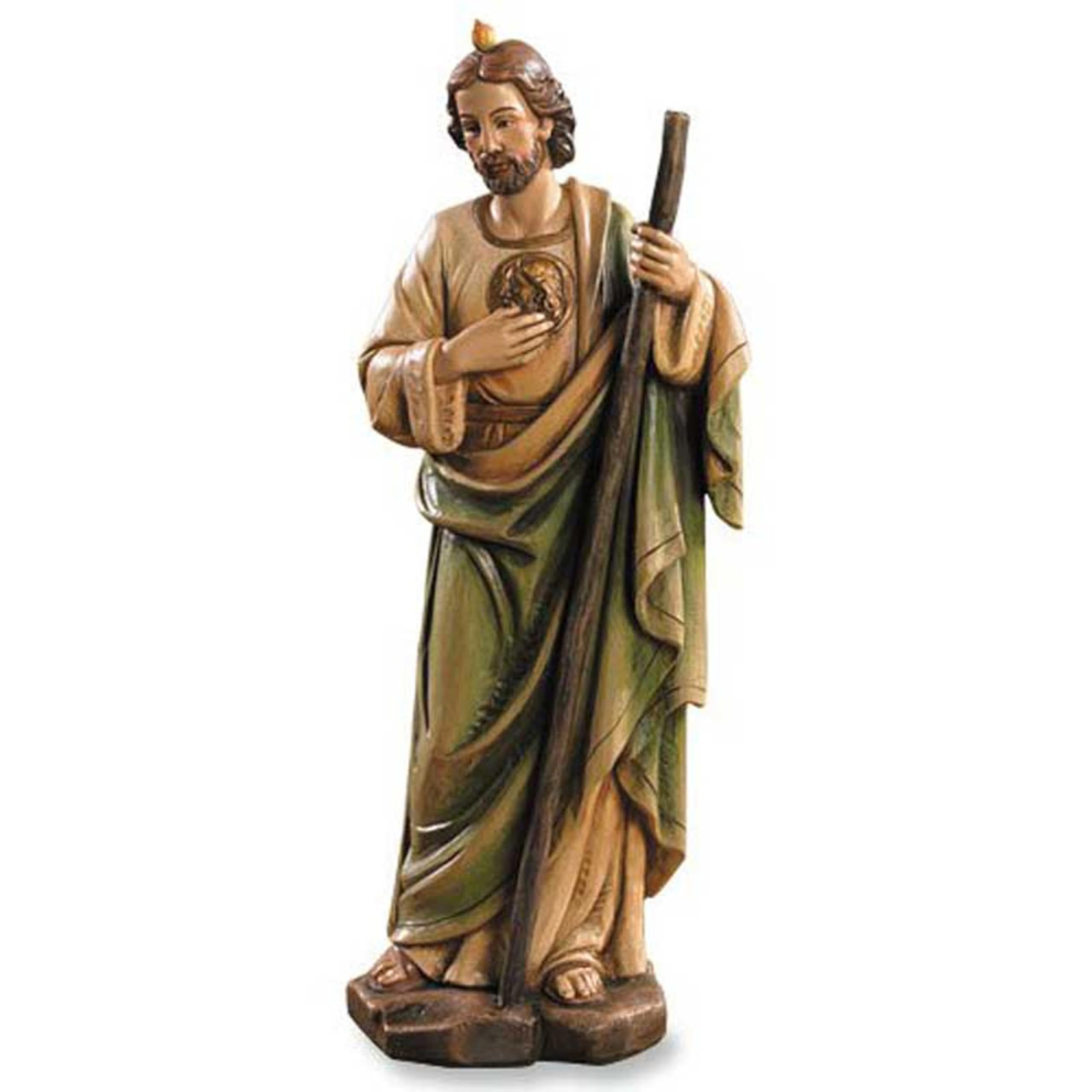Avalon Gallery St. Jude Statue 8" (20cm) Toscana Resin | Patron Saint of Hope