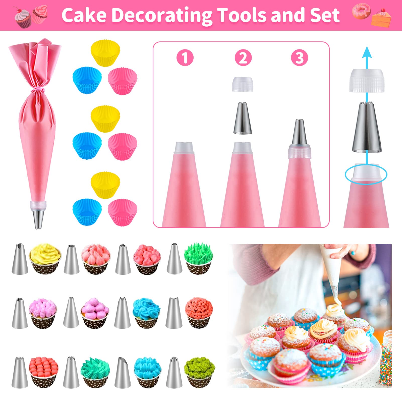 GIFTINBOX Kids 54-PC Cooking & Baking Set | Real Utensils for Junior Chefs - Image 4