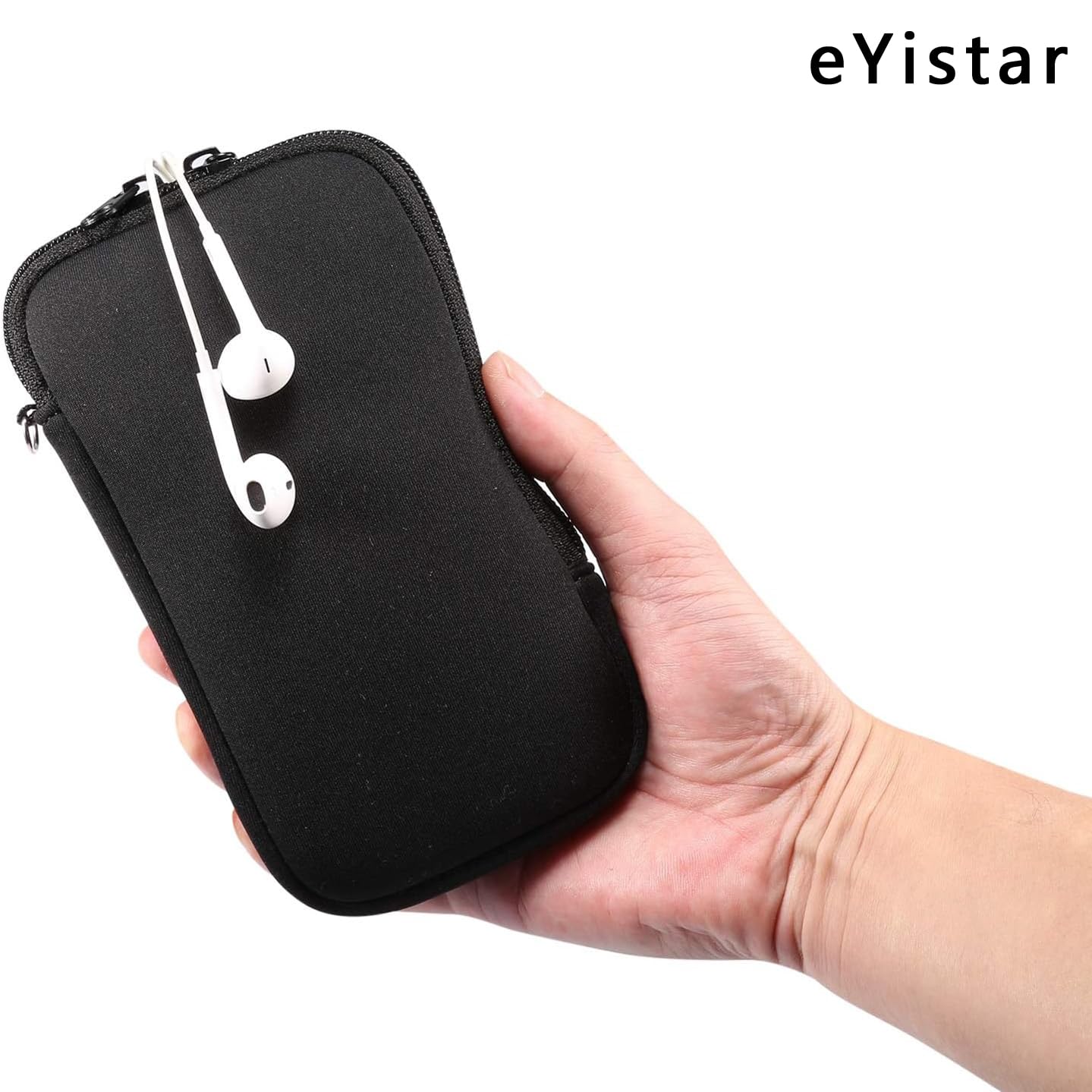 Custodia in neoprene antiurto per Samsung Galaxy Note 20 Ultra 5G, Note 10+, S20 Plus, A20s / Moto G Power/LG Stylo 5/Pixel 4 XL (nero) thumbnail 3