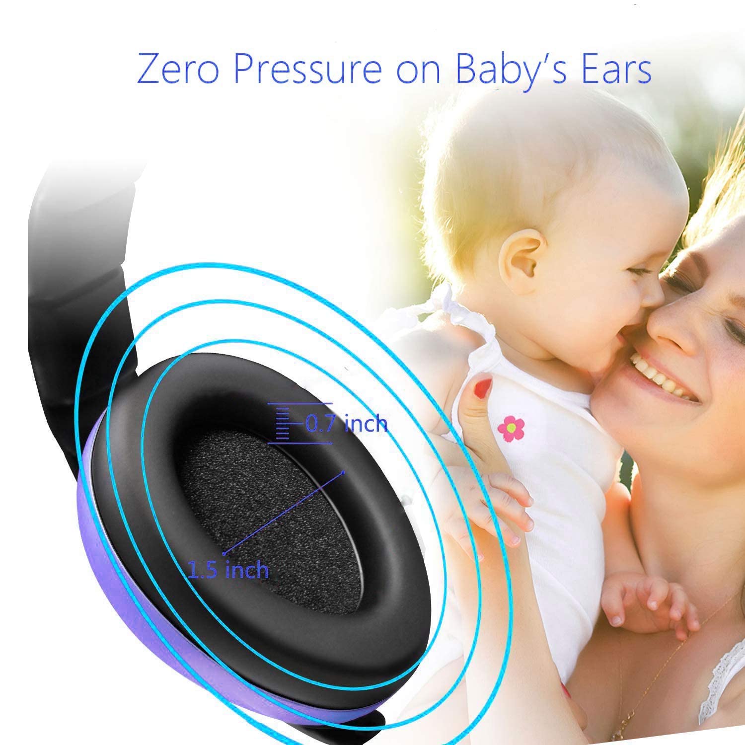 Alitamei Noise Cancelling Headphones for Kids | Protect Baby's Hearing - Image 6
