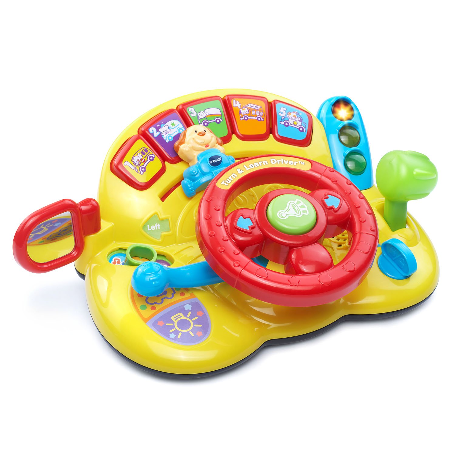 VTech Turn and Learn Driver Yellow | Interactive Driving Fun for Kids