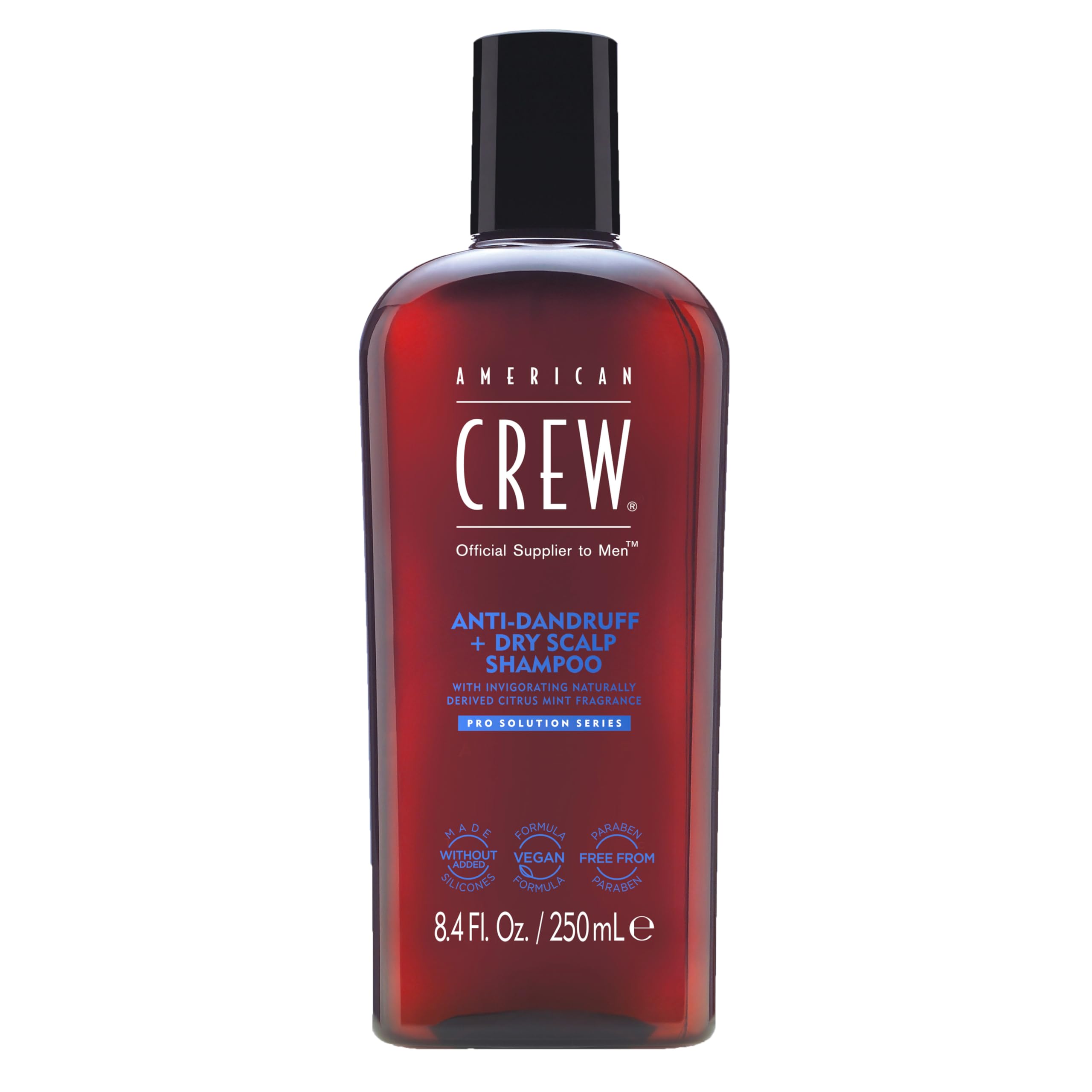 American Crew Anti-Dandruff Shampoo 250ml (8.45 Fl Oz) | Fight Flakes & Itch