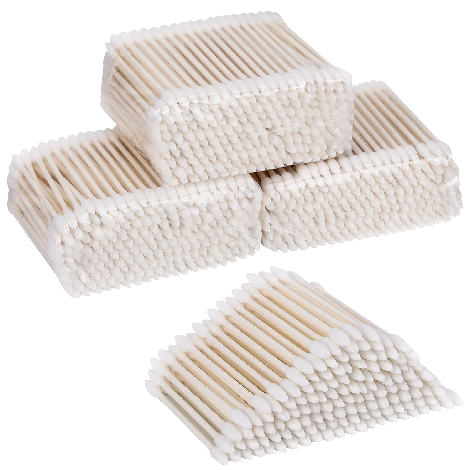 BTYMS Precision Tips Cotton Swabs 800 Count | Perfect for Detailed Beauty & Cleaning Tasks