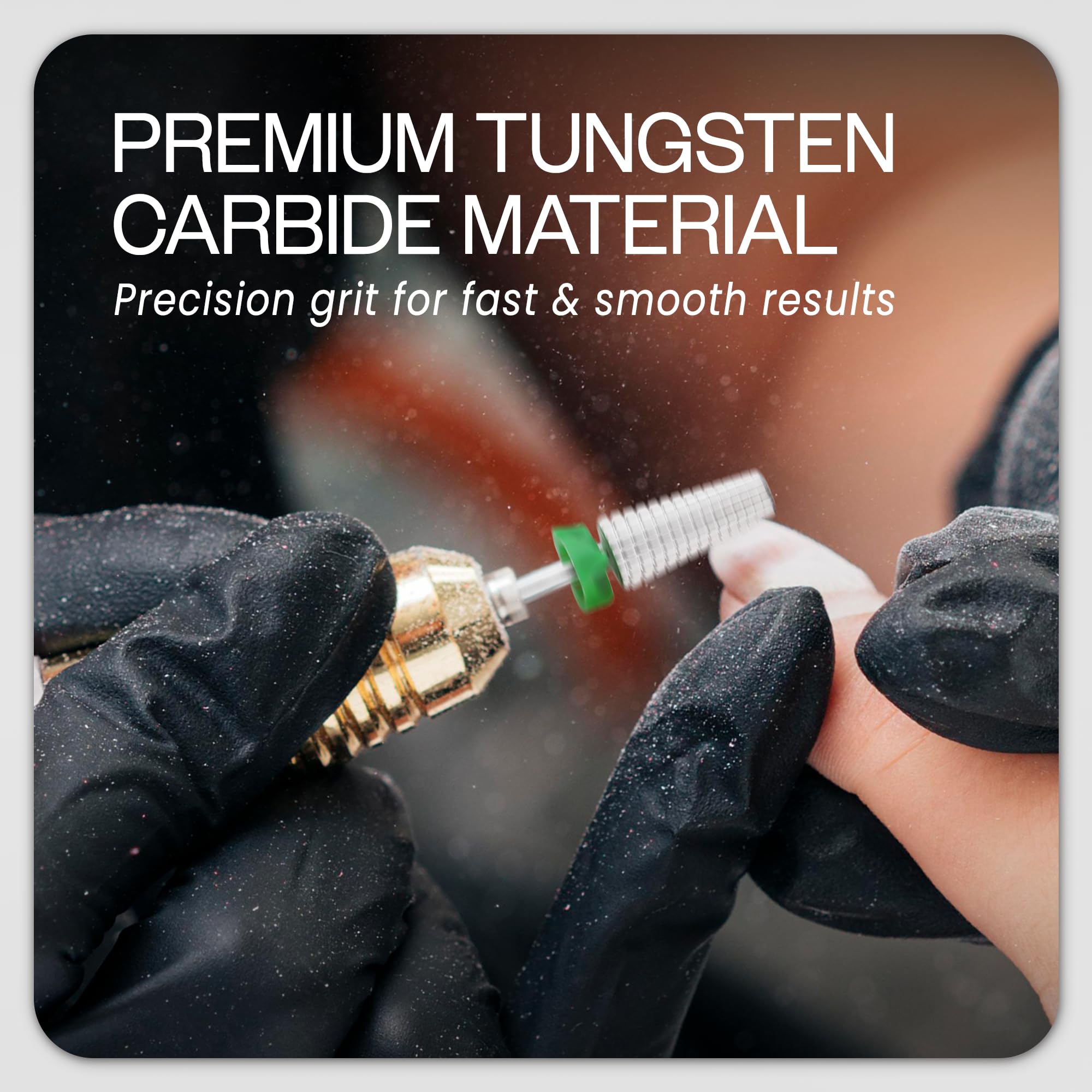 PANA 5-in-1 Carbide Nail Drill Bit (Coarse) | Effortless Acrylic & Gel Removal - Image 4