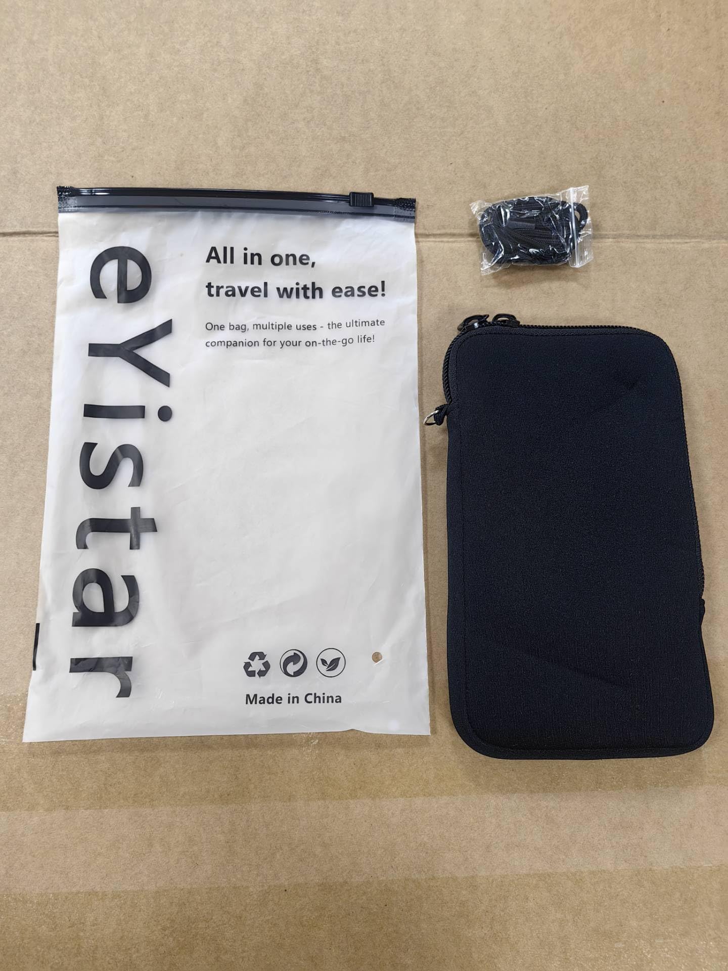 Custodia in neoprene antiurto per Samsung Galaxy Note 20 Ultra 5G, Note 10+, S20 Plus, A20s / Moto G Power/LG Stylo 5/Pixel 4 XL (nero) thumbnail 9