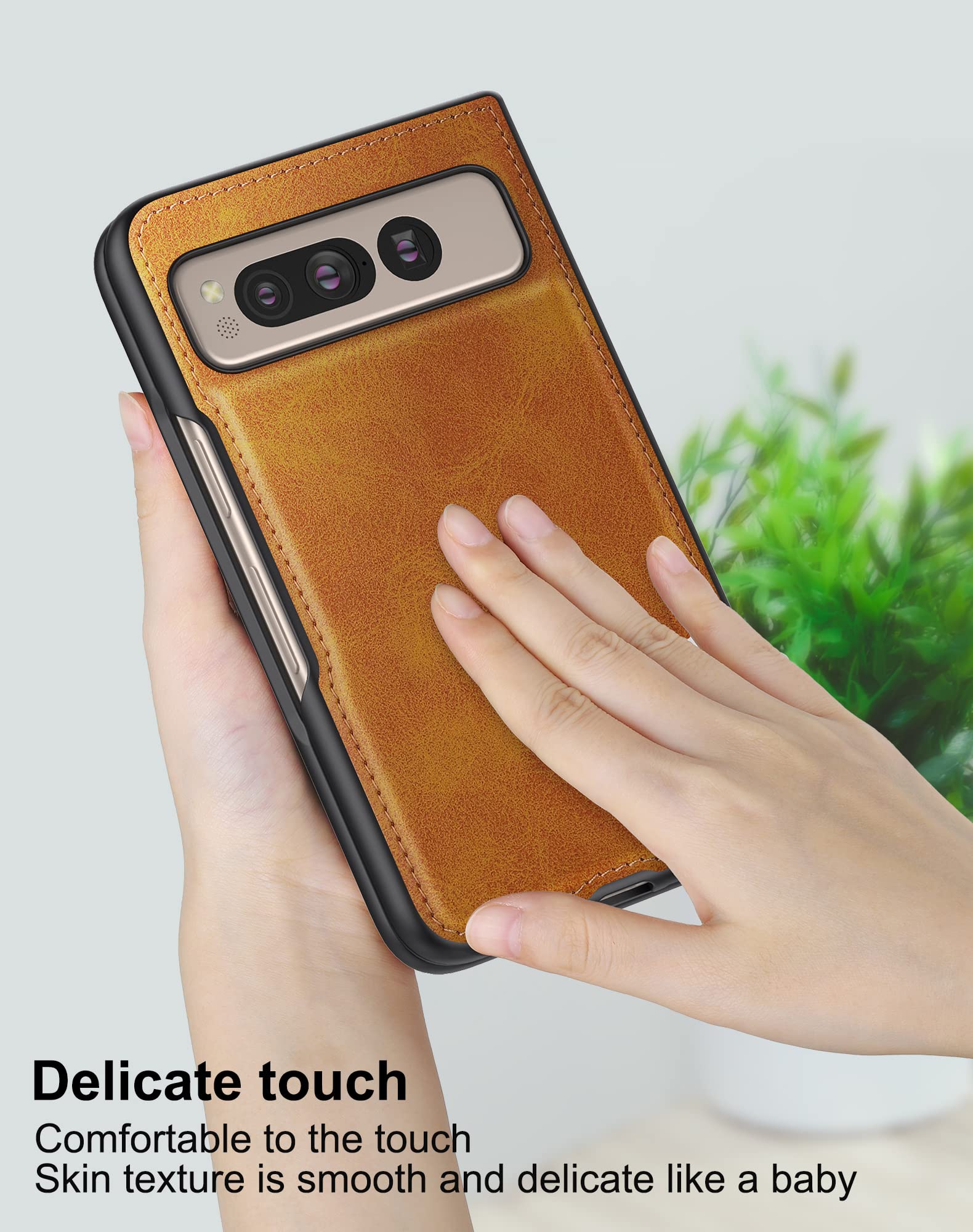 Foluu Leather Case for Google Pixel Fold (2023) | Ultra-Thin Slim Durable Protection - Image 4