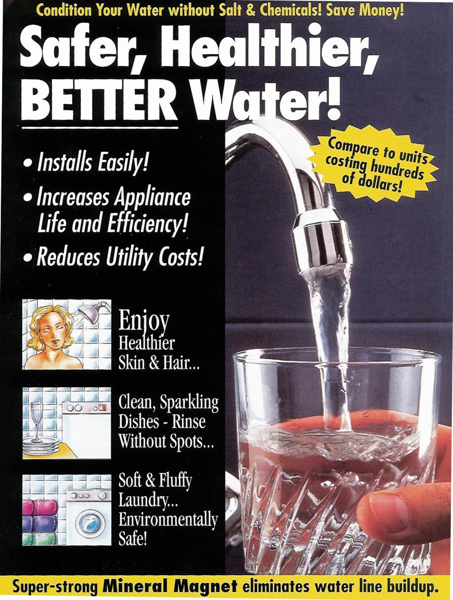 Mineral Magnet II Magnetic Water Conditioner 1.5" | Say Goodbye to Hard Water Scale! - Image 6