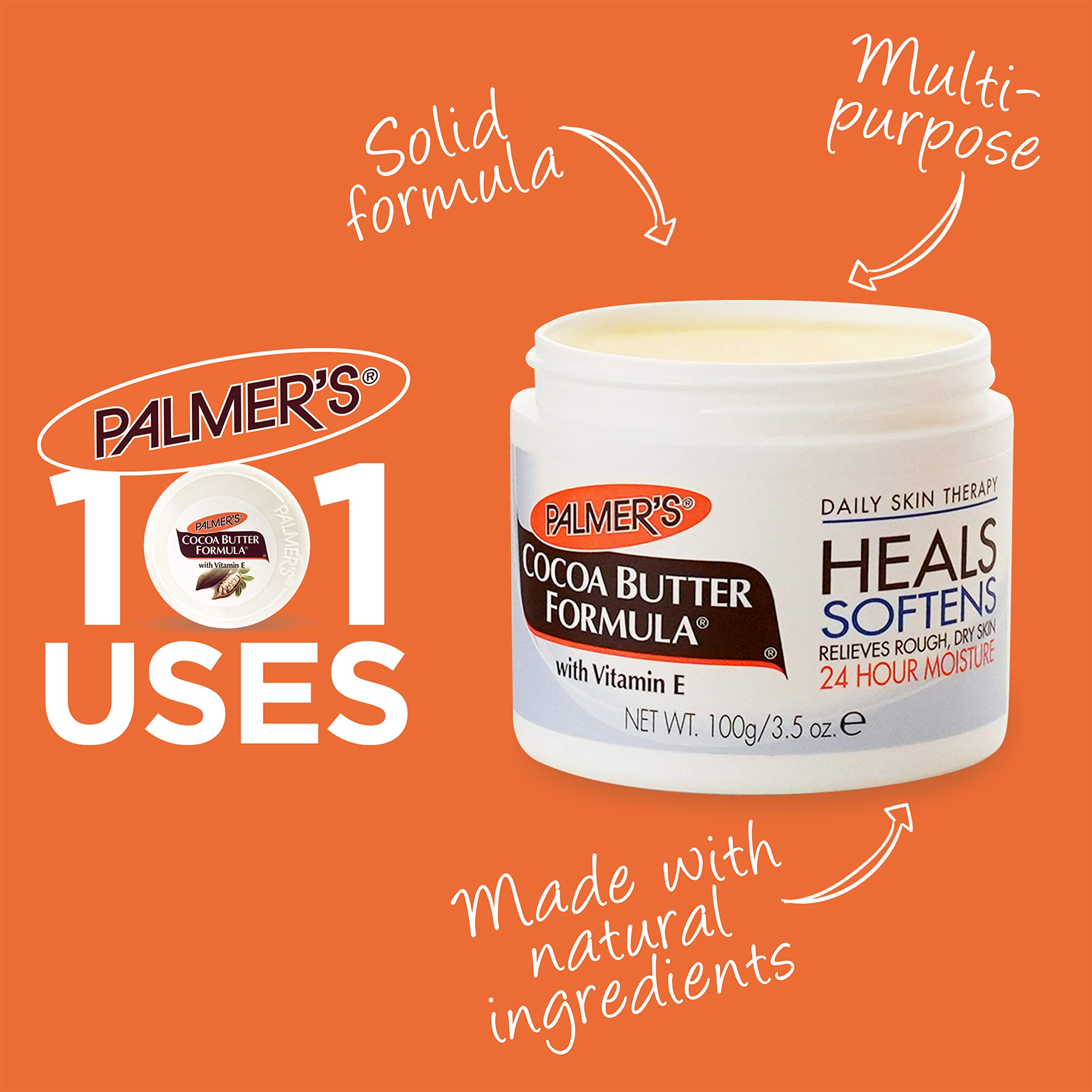 Palmer's Cocoa Butter Formula Daily Skin Therapy 640g (3 x 215g) | Intensive Hydration for Dry Skin - Image 6