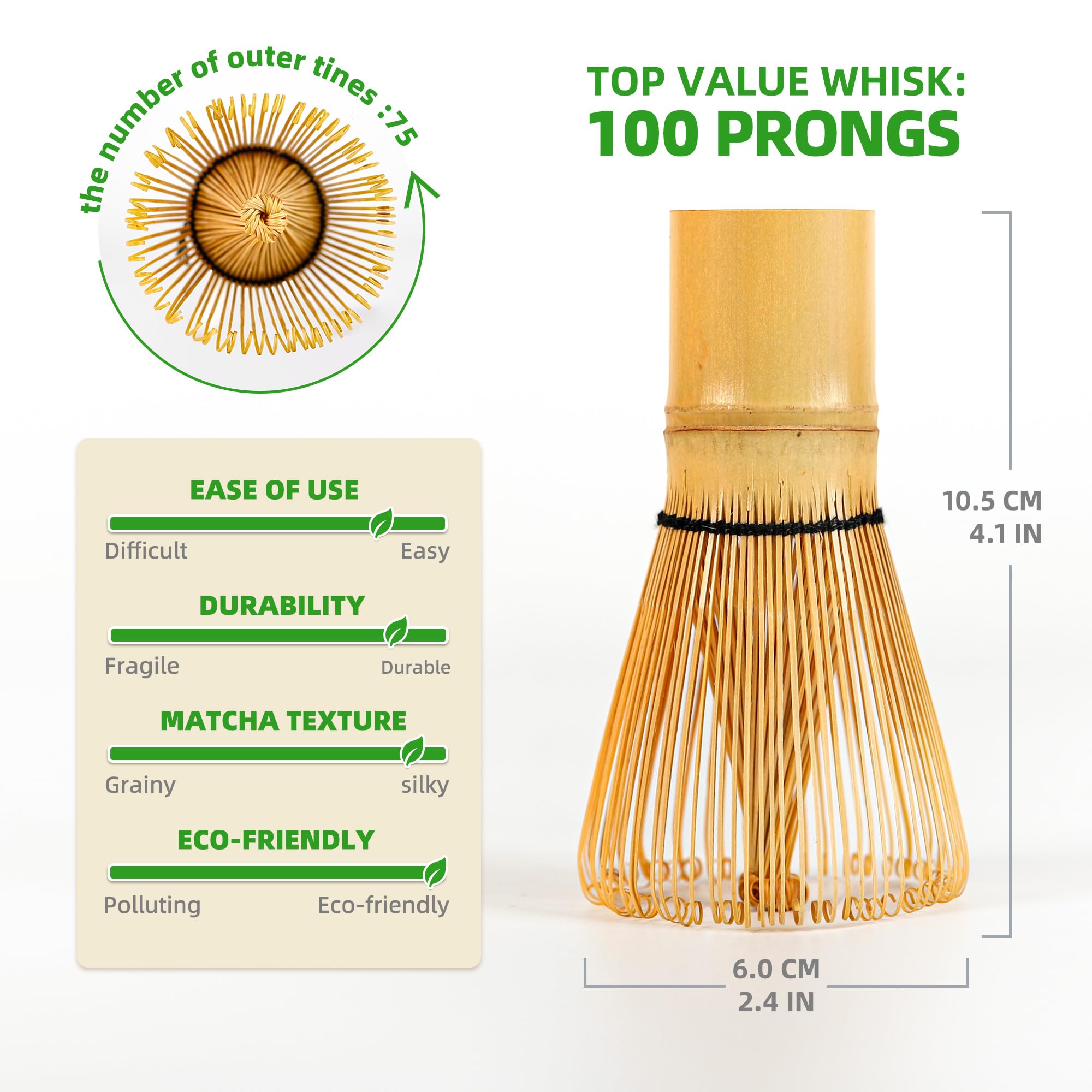 TEANAGOO MA-01 Matcha Ceremony Set | Authentic Japanese Matcha Preparation (4.6/5 Stars) - Image 4