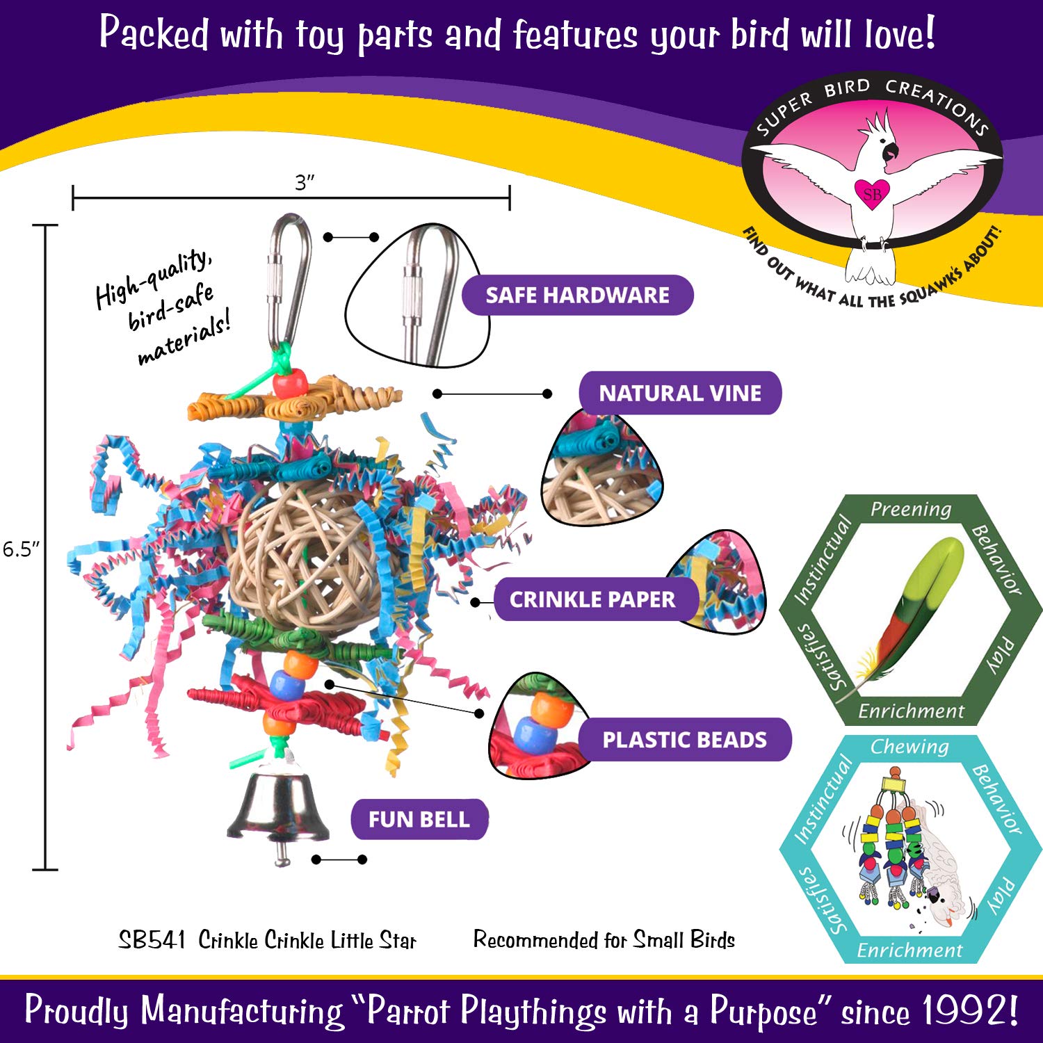 Superbird Creations SB541 - Stella Increspata, variabile, thumbnail 2