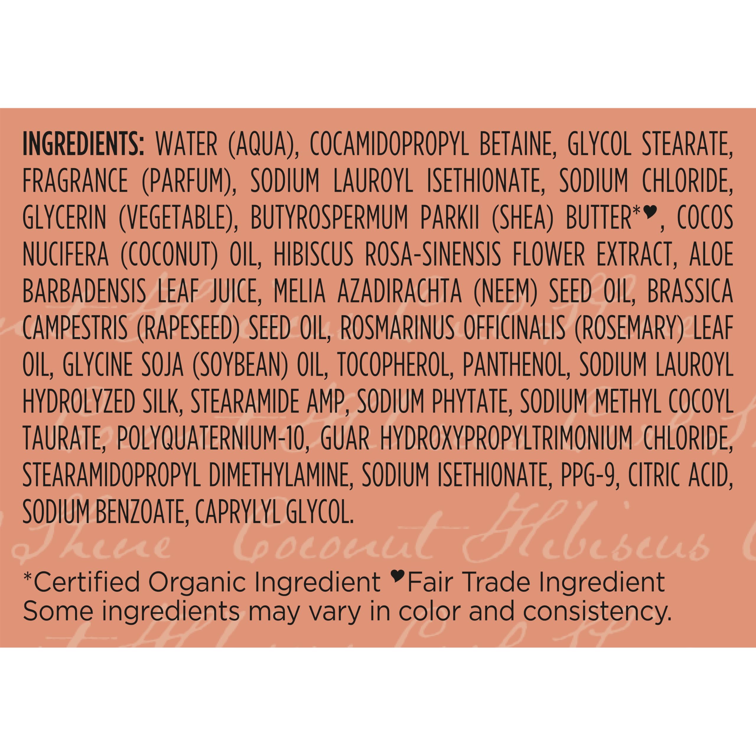 SheaMoisture Coconut & Hibiscus Curl & Shine Shampoo 384ml (13 oz) | Define Curls Naturally - Image 4