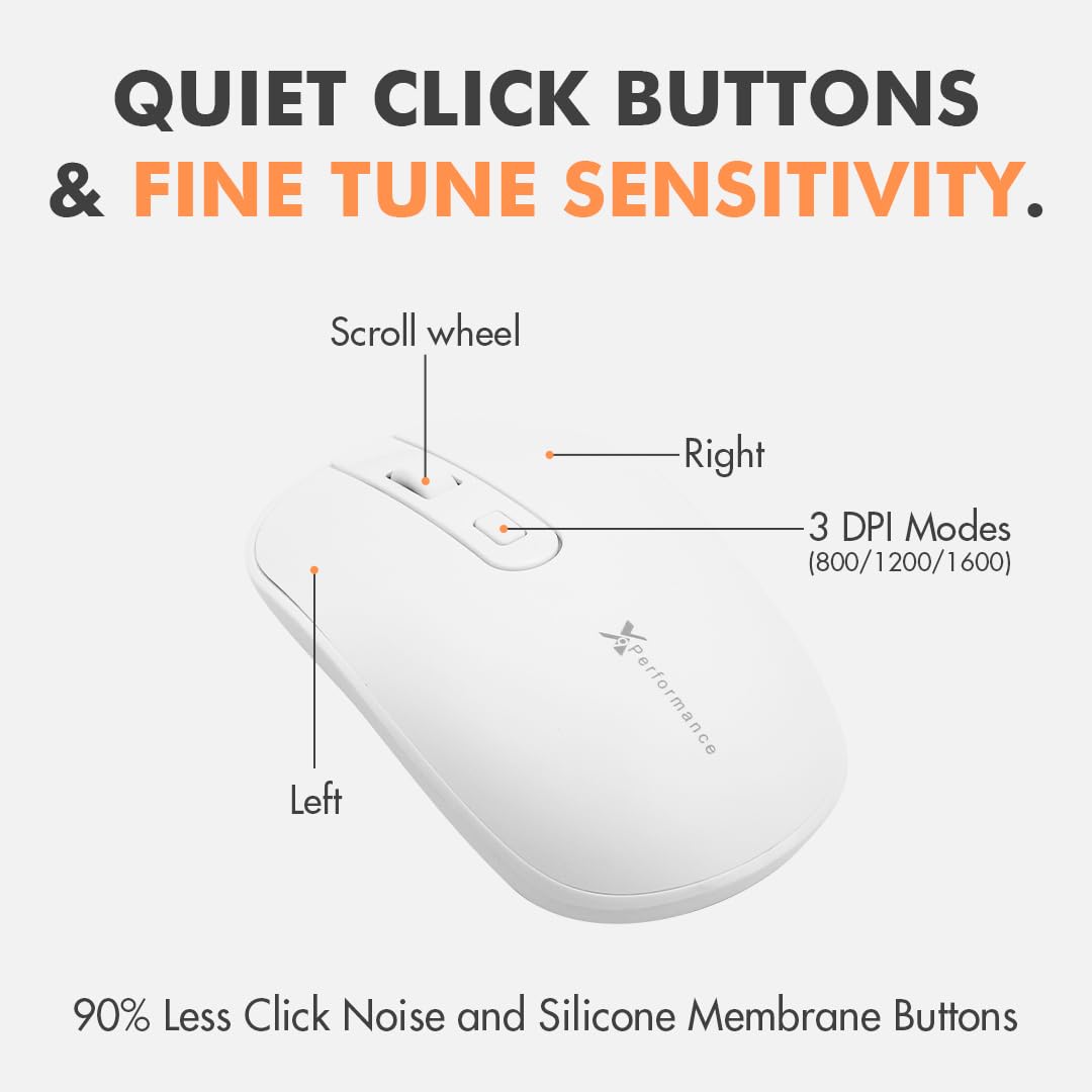 X9 Performance USB C Wireless Mouse | Seamless Mac Connectivity & Accuracy - Image 4