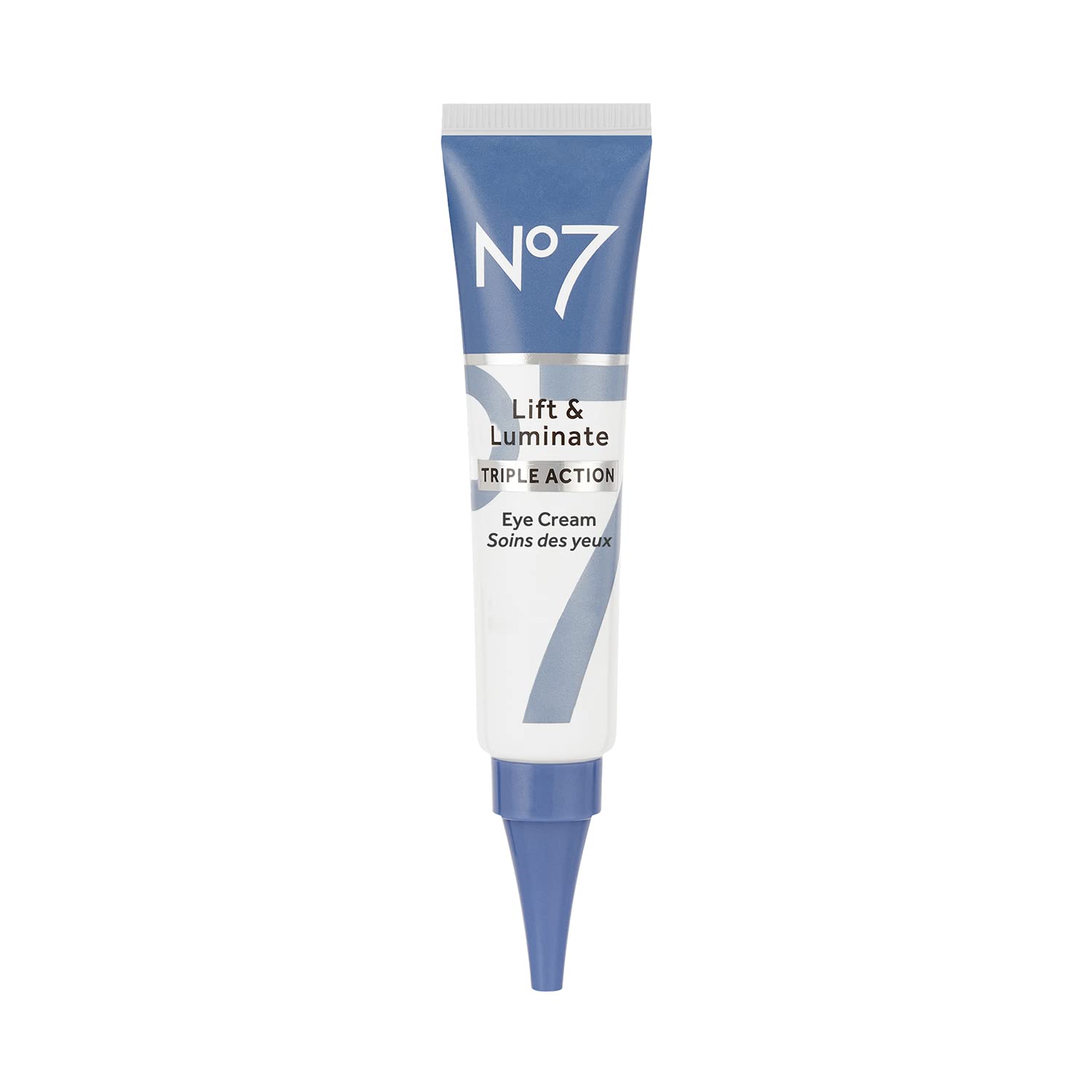 No7 Lift & Luminate Triple Action Under Eye Cream 15ml (0.5oz) | Visibly Reduce Dark Circles & Puffiness