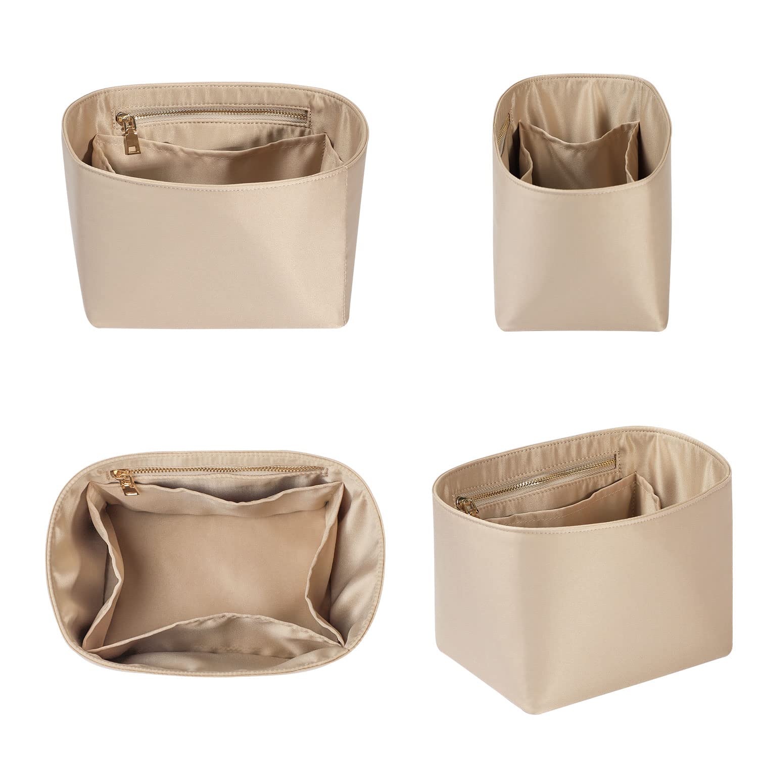 ZTUJO Picotin 18 Organizer Insert (Beige) | Luxury Purse Organizer that Fits Like a Glove - Image 5