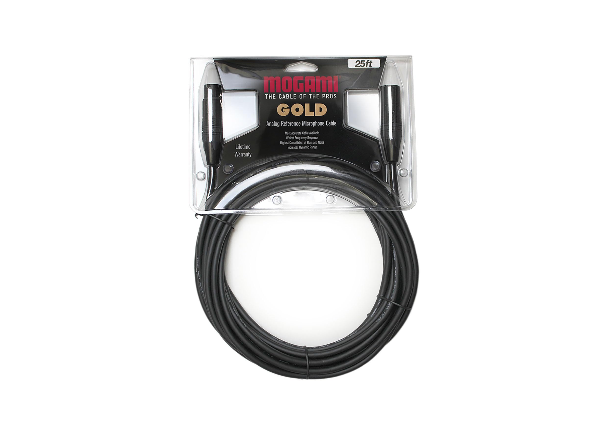 Mogami Gold Studio 25' XLR Cable | Crystal-Clear Pro Audio