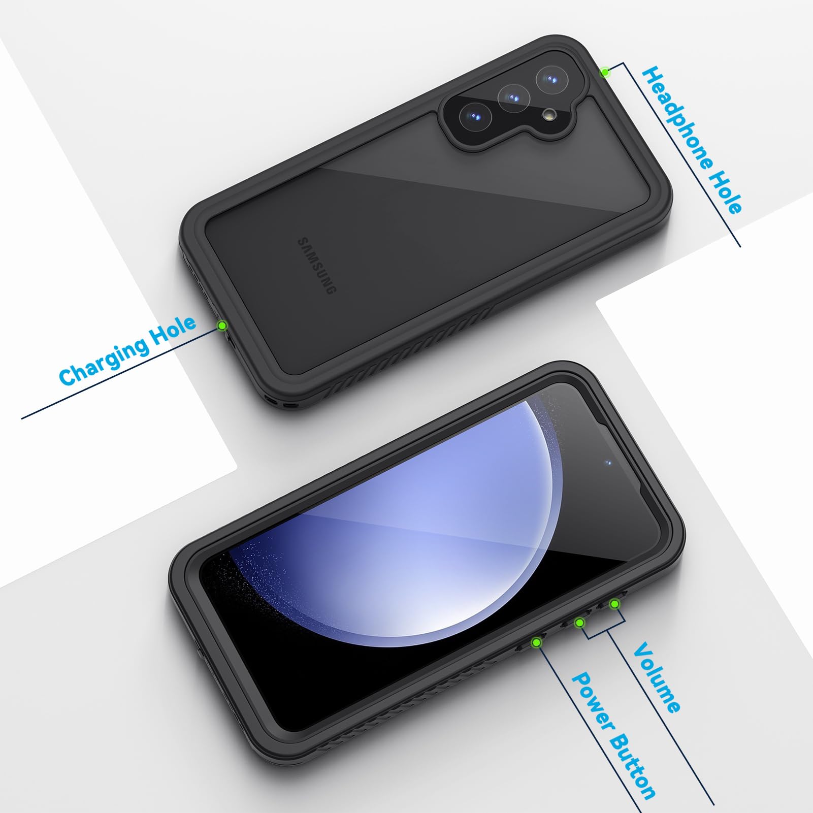 Lanhiem Galaxy S23 FE Case | IP68 Waterproof & Dustproof Protection - Image 6