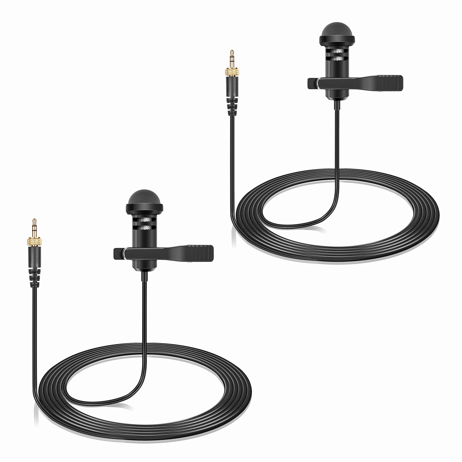 weishan 2-Pack Lavalier Mic for Sennheiser | Crystal Clear Audio for Creators