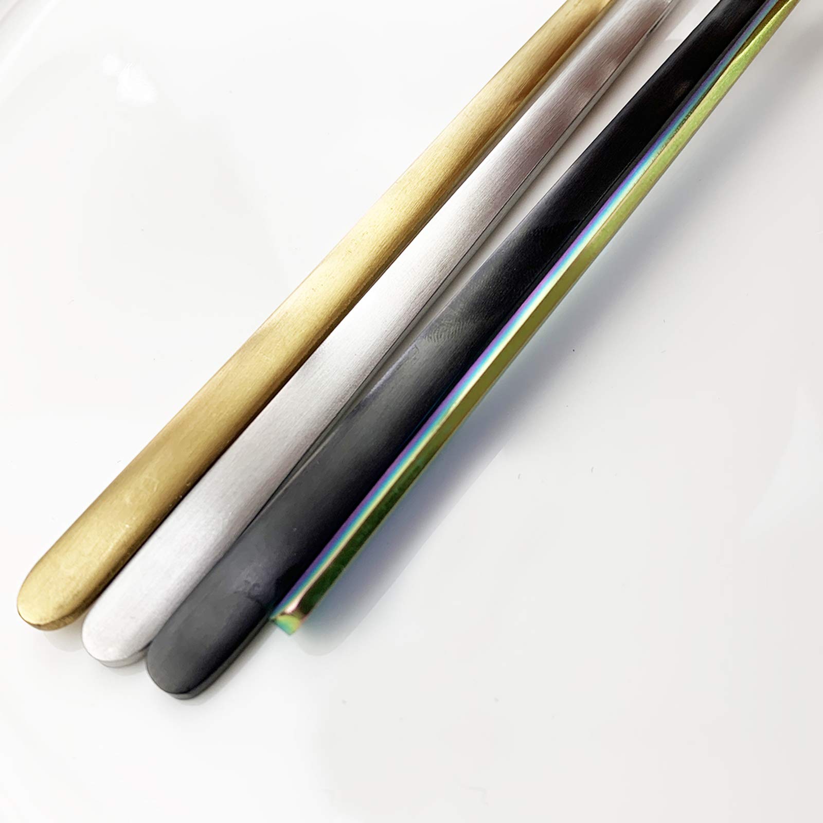 Whimsical Black Silverware Set for Adults | Fun & Interesting Flatware - Image 5