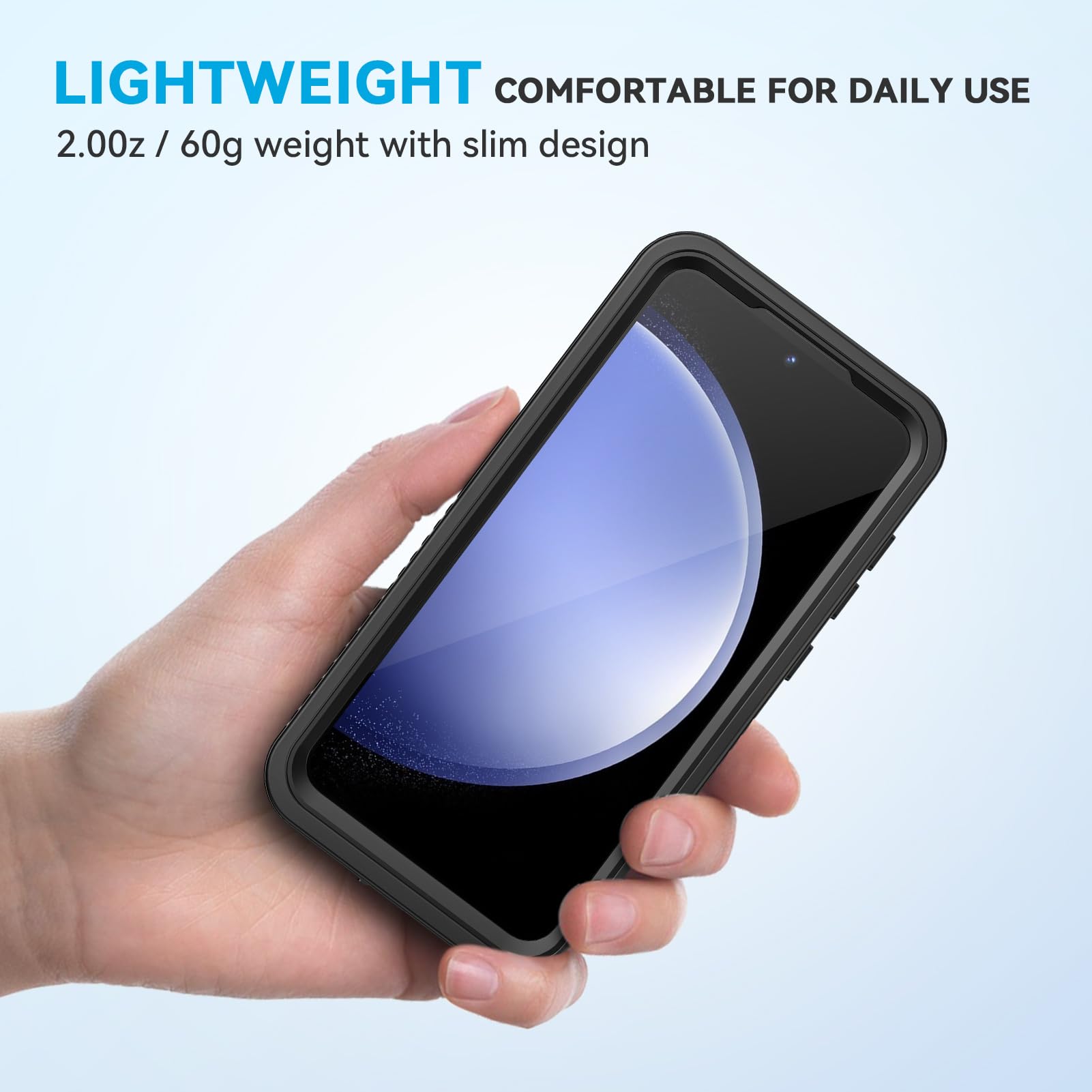 Lanhiem Galaxy S23 FE Case | IP68 Waterproof & Dustproof Protection - Image 5