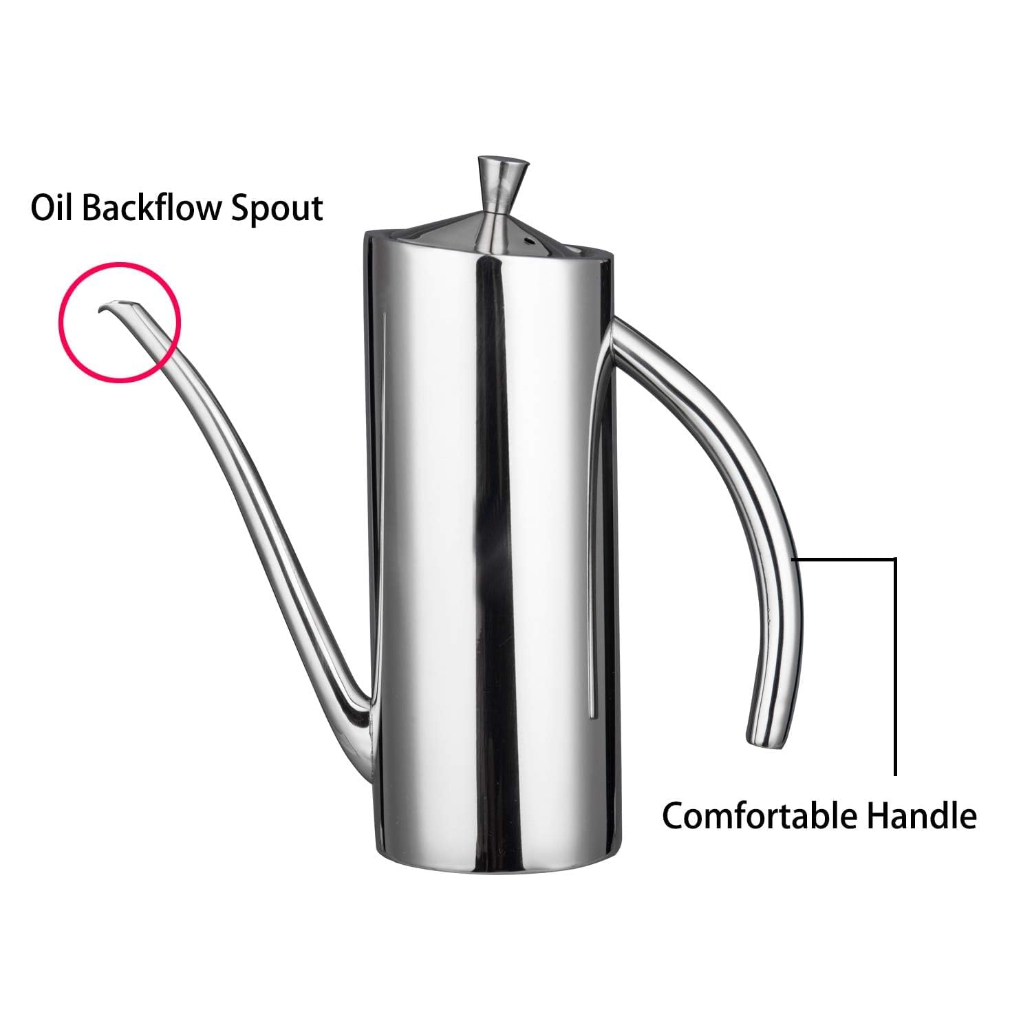 IMEEA Olive Oil Dispenser 700ml (24oz) | No Drip Pouring for Kitchen - Image 5