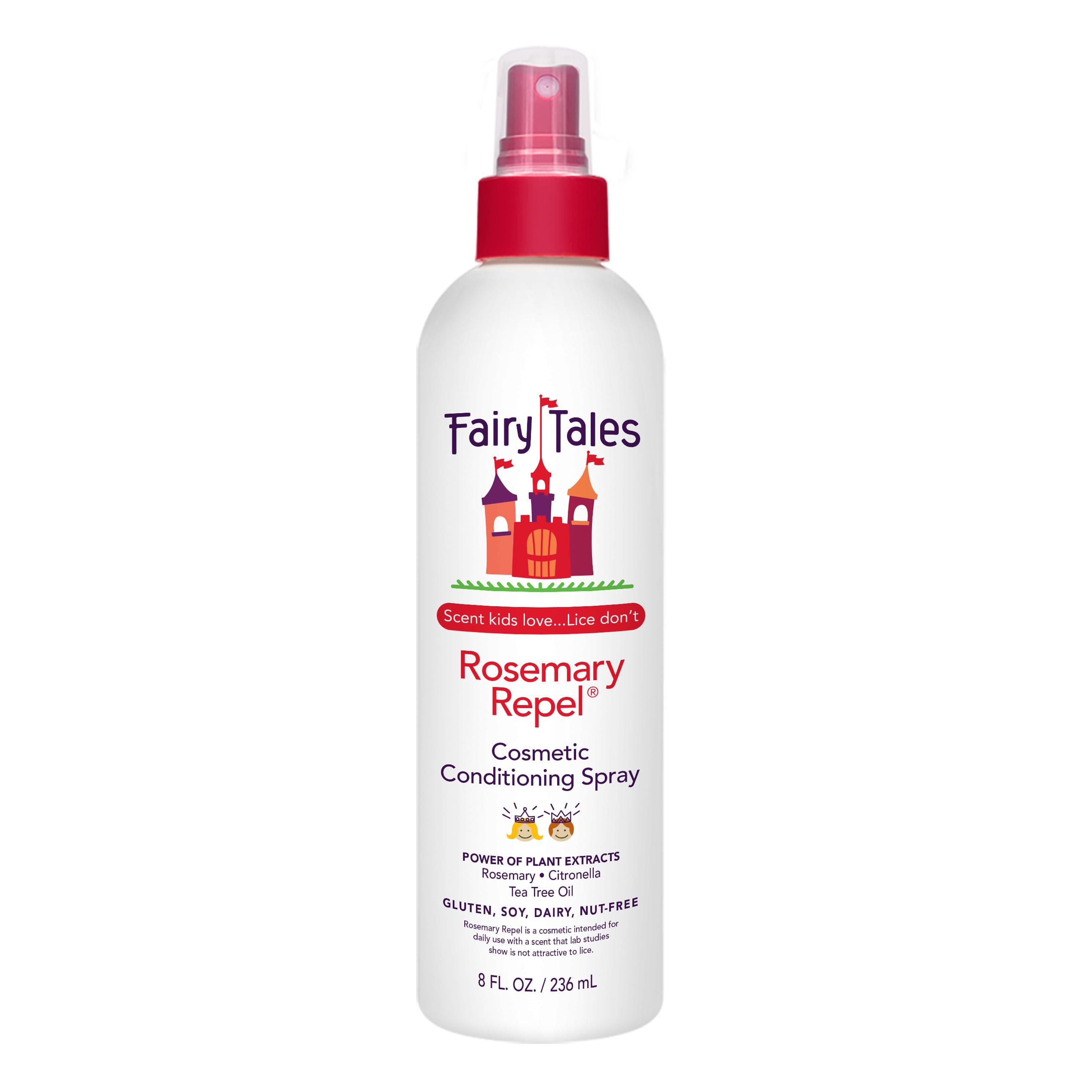 Fairy Tales Rosemary Repel Conditioning Spray 237ml (8 fl oz) | Gentle Lice Defense