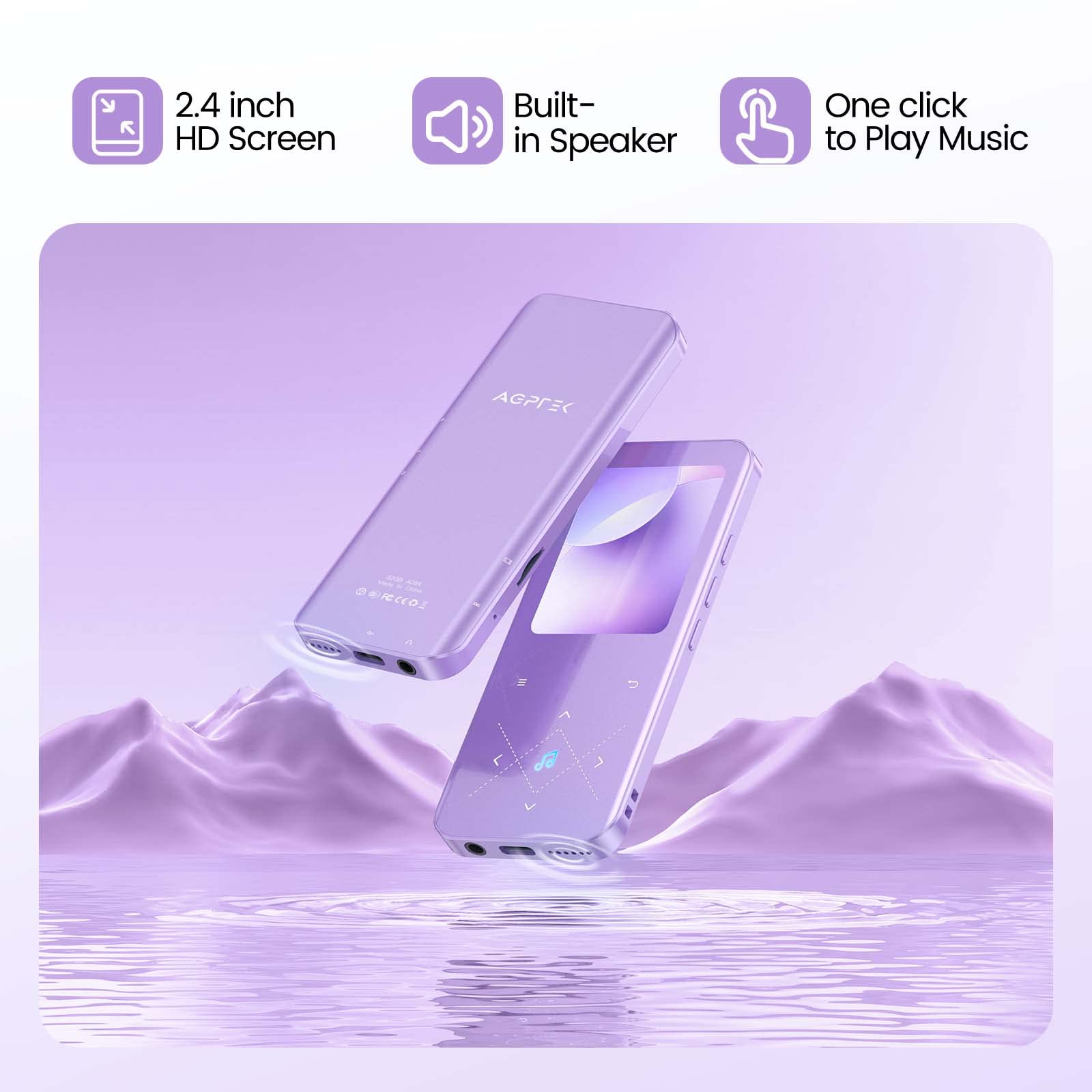 MP3 Player 16GB Portable Music Player ⭐ 4.1/5 (469 reviews) | Crystal Clear Audio for Music Lovers - Image 4