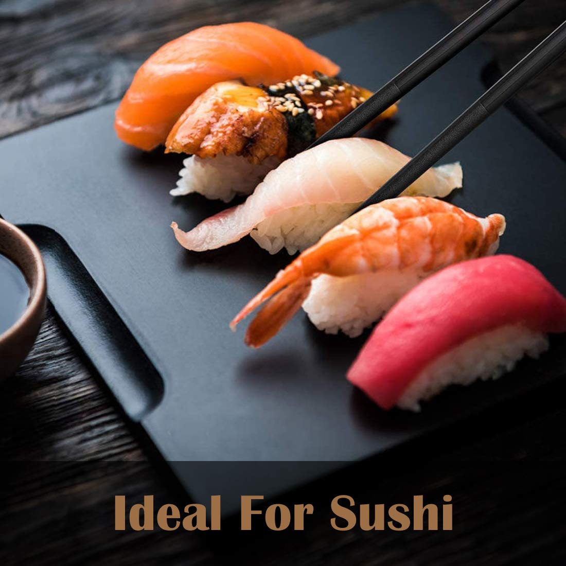 HauSun Panda Chopsticks & Rest Set 2 Pairs | Adorable & Easy Clean Gift Set - Image 4