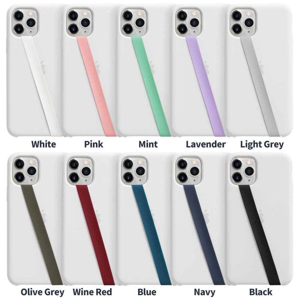 Sinjimoru Sinji Loop Silicone Phone Strap 1.9cm (Mint) | Secure Elastic Grip Holder for iPhone & Android - Image 6