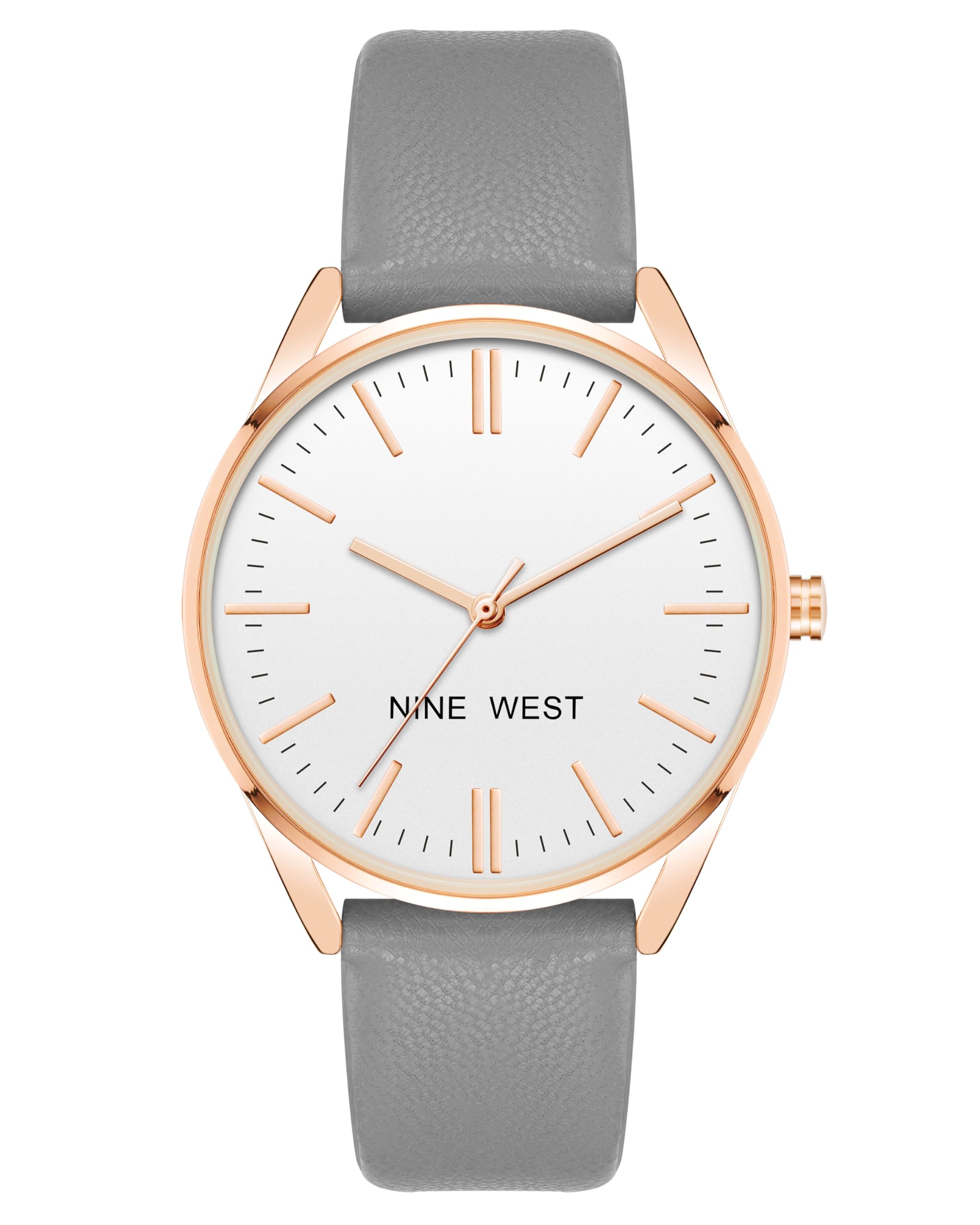 Nine West Women's NW/1994RGGY Rose Gold Watch | Stylish Casual Accessory