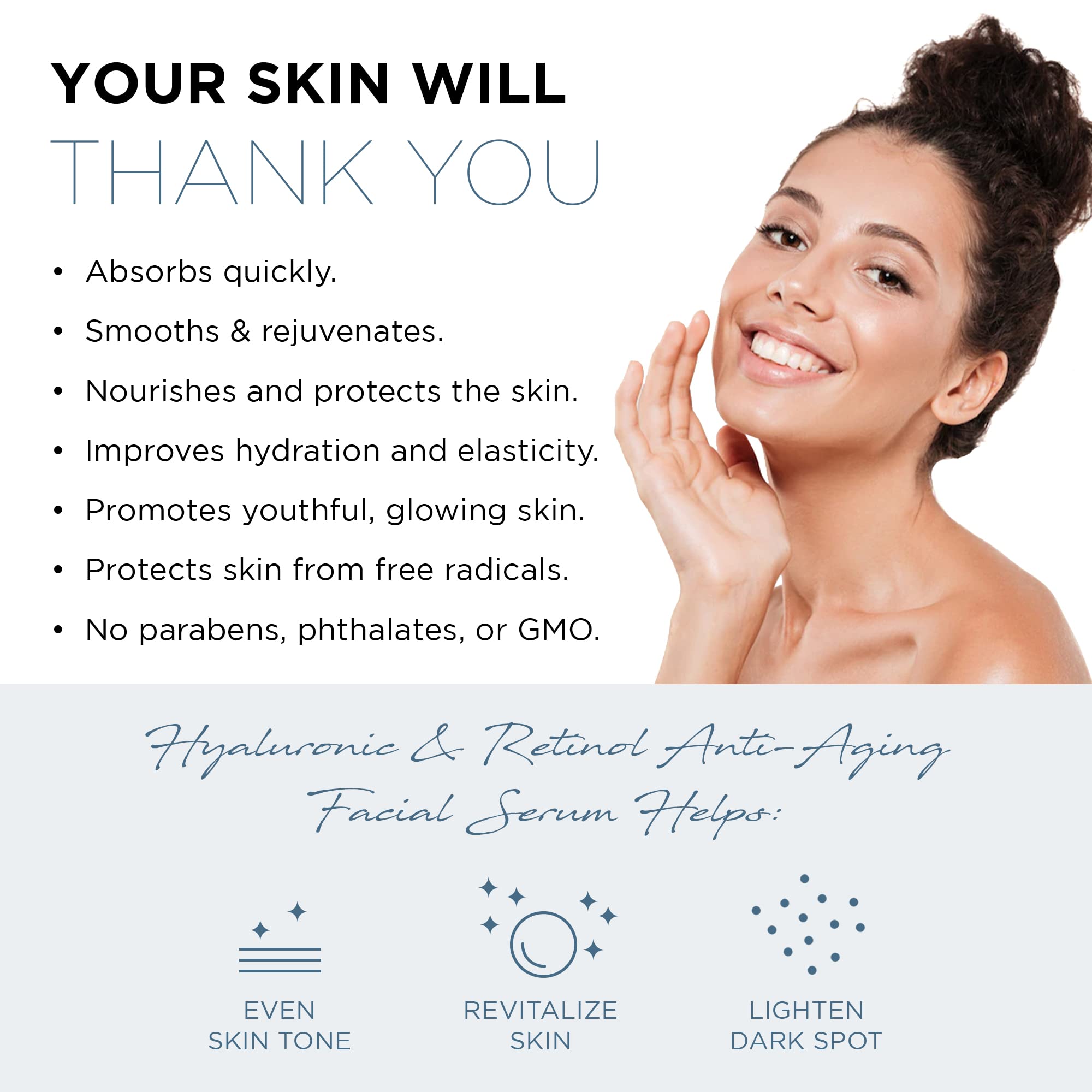 Dime Hyaluronic Acid Serum with Collagen & Retinol | Visible Skin Improvement Overnight (120 chars) - Image 5