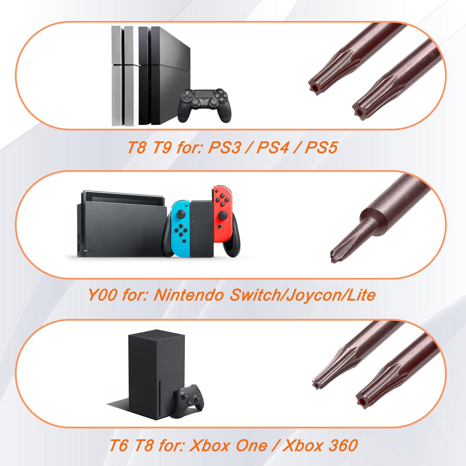 Jorest T8 Precision Screwdriver with Spudger | Repair Electronics with Ease - Image 5