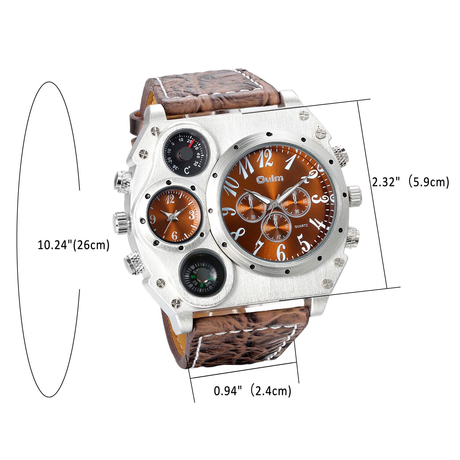 Men's Cool Military Watch | Large Face, Durable Design - Image 5