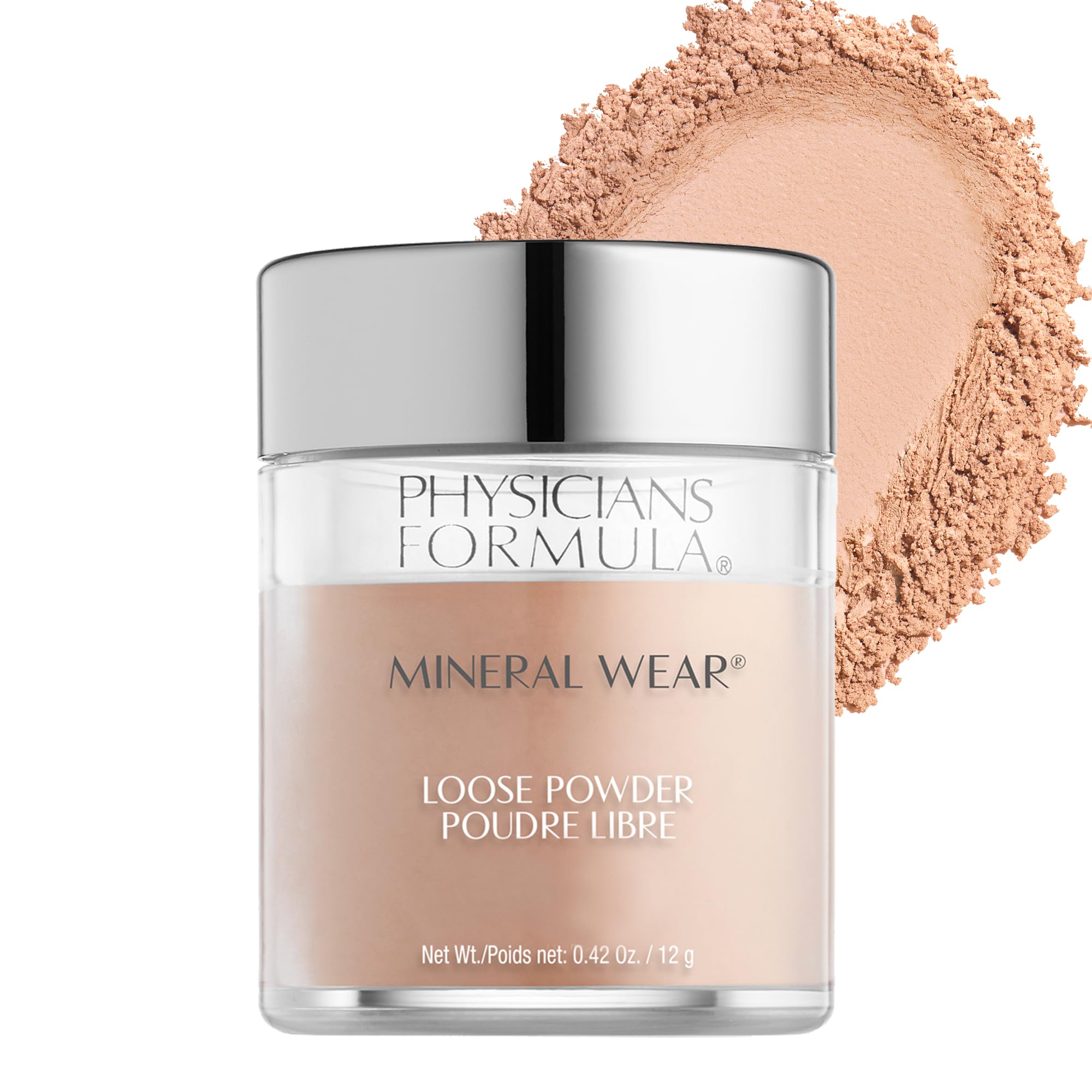 Physicians Formula Mineral Wear Loose Powder Creamy Natural 28g (1oz) | Flawless Finish for Sensitive Skin