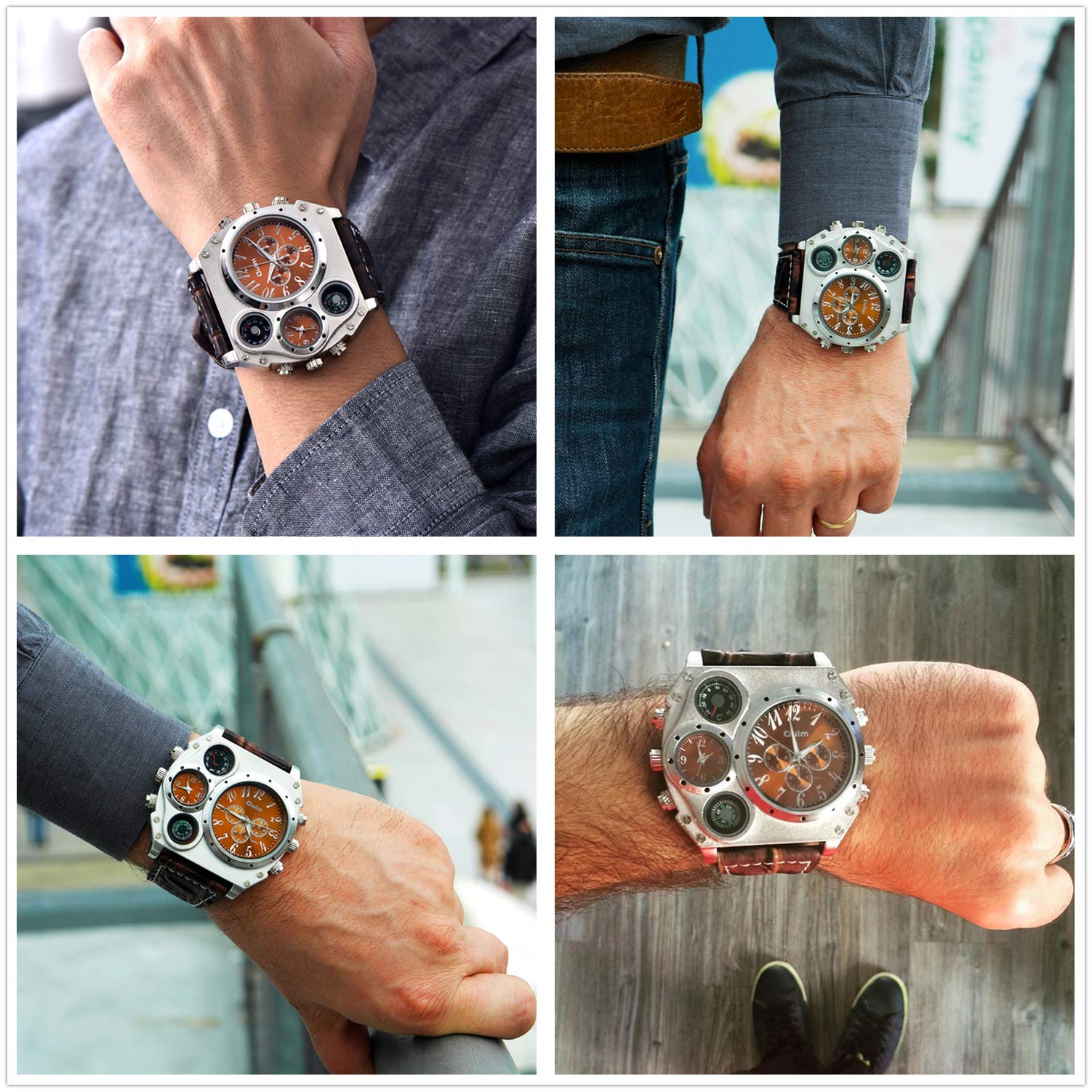 Men's Cool Military Watch | Large Face, Durable Design - Image 4