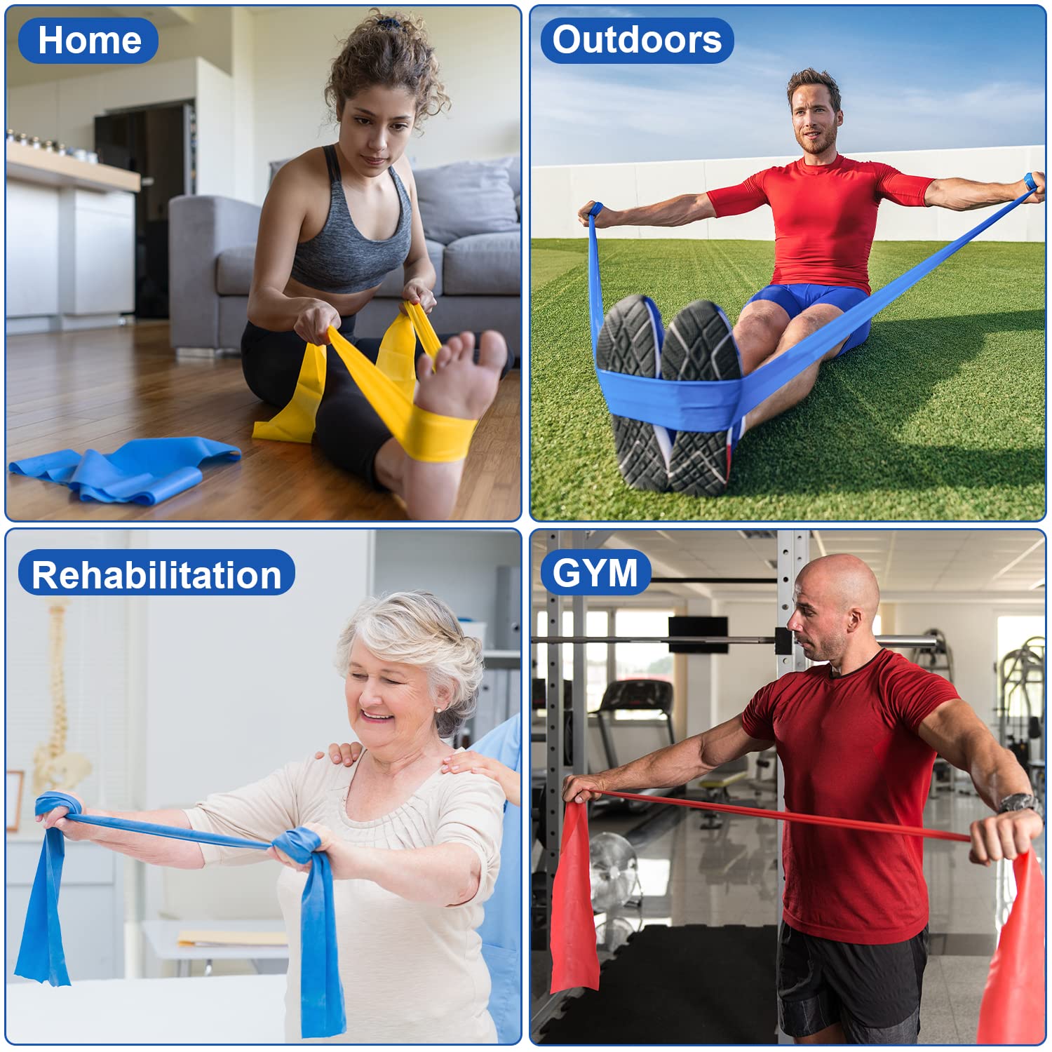 Potok Resistance Bands Set 3 Pack | Build Strength Anywhere - Image 5